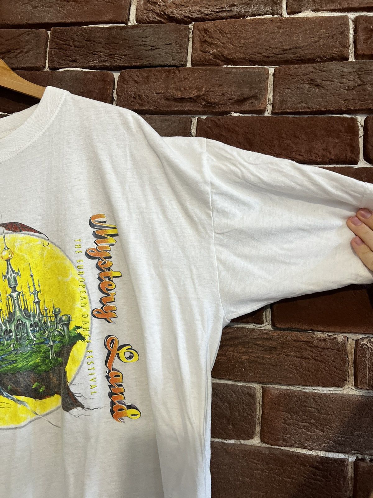Band Tees × Thunderdome × Vintage Vintage 1997 Mysteryland Gabber Trance Thunderdome Band Tee Size US XL / EU 56 / 4 - 5 Thumbnail