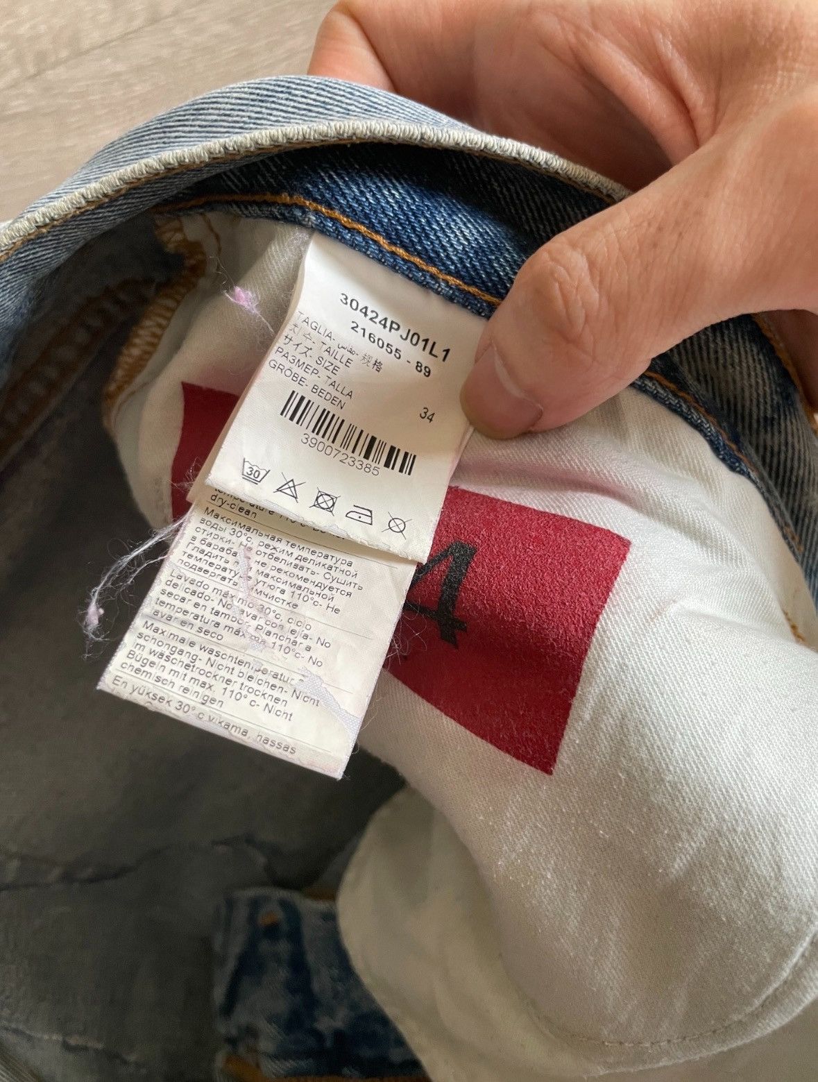 424 424 fw23 denim ripped jeans Size US 34 / EU 50 - 4 Thumbnail