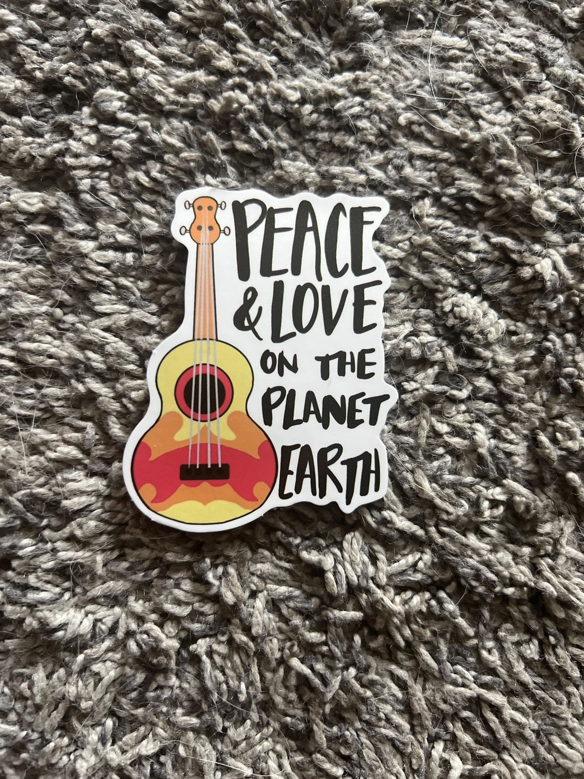 Hypebeast × Vintage Peace & Love On The Planet Earth Sticker Size ONE SIZE - 1 Thumbnail