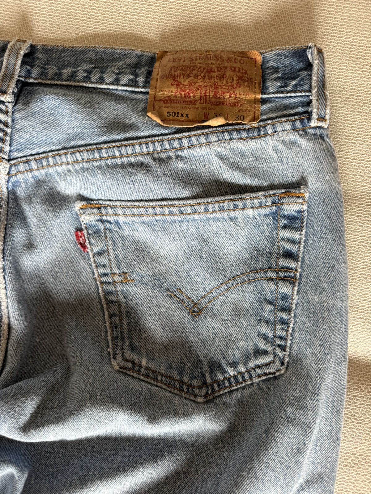 Levi's Vintage Clothing Vintage Levis 501s Size US 36 / EU 52 - 6 Thumbnail