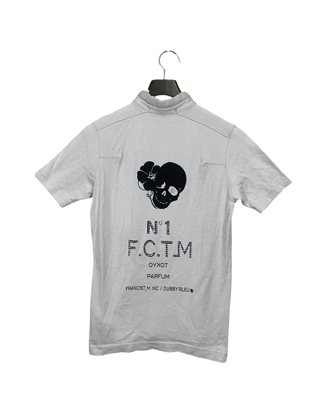 Designer × FranCisT MOR.K.S × Japanese Brand Franci.s.T.MOR.K.S skull spellout tshirt very rare Size M / US 6-8 / IT 42-44 - 1 Thumbnail