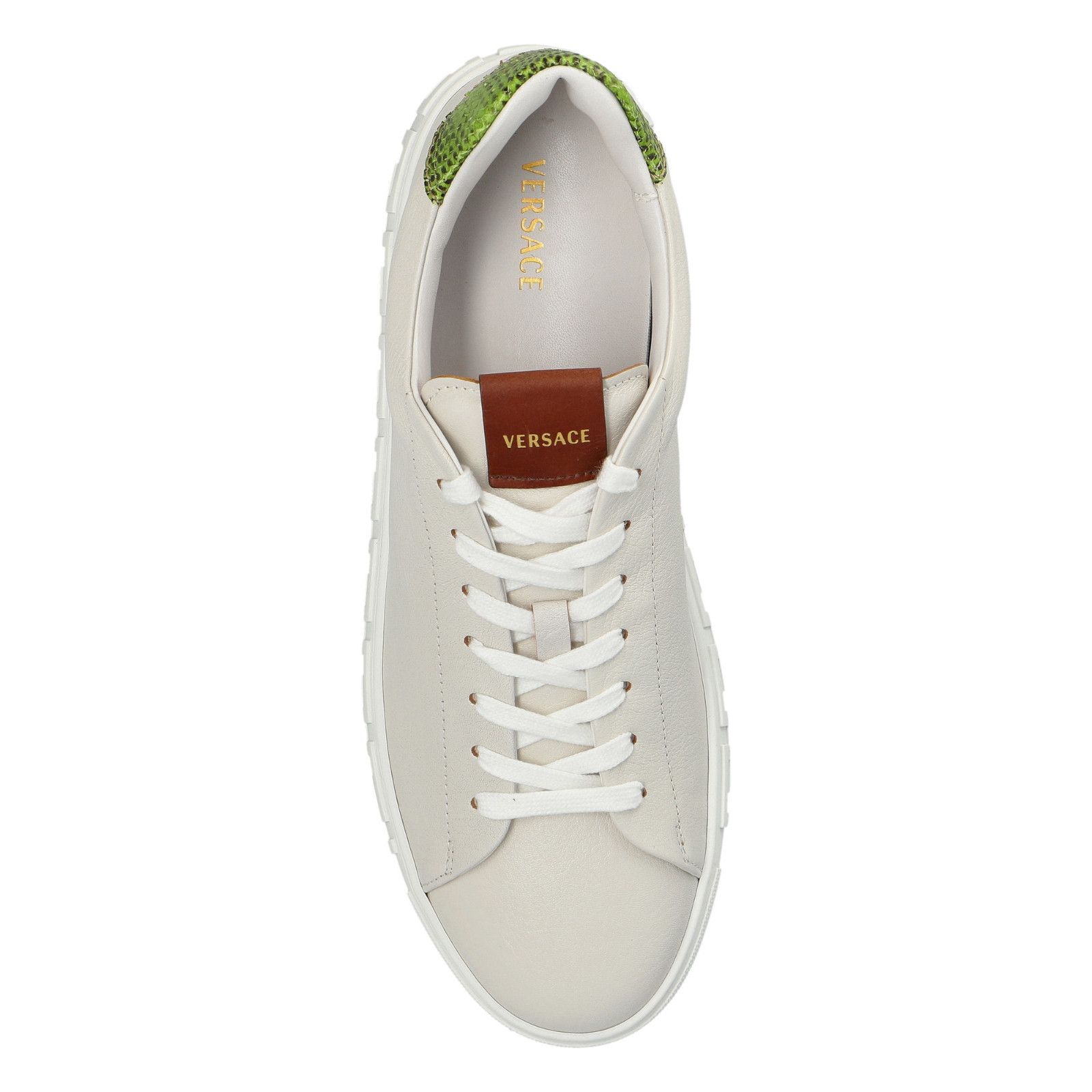 Versace VERSACE Greca White Sneakers New And Authentic (Men's size:U Size US 6.5 / EU 39-40 - 5 Thumbnail