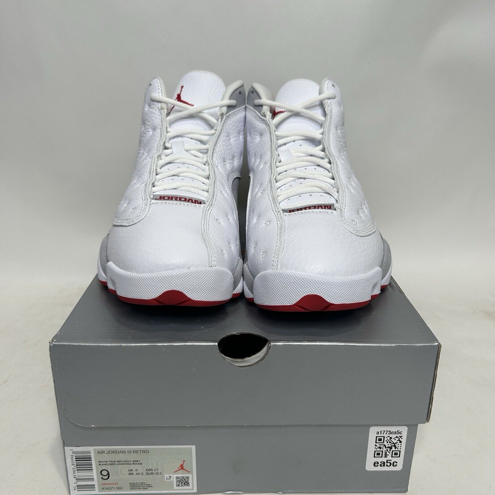 Jordan Brand Nike Shoes Air Jordan 13 Retro "Wolf Grey" 2024 Size US 9 / EU 42 - 2 Thumbnail