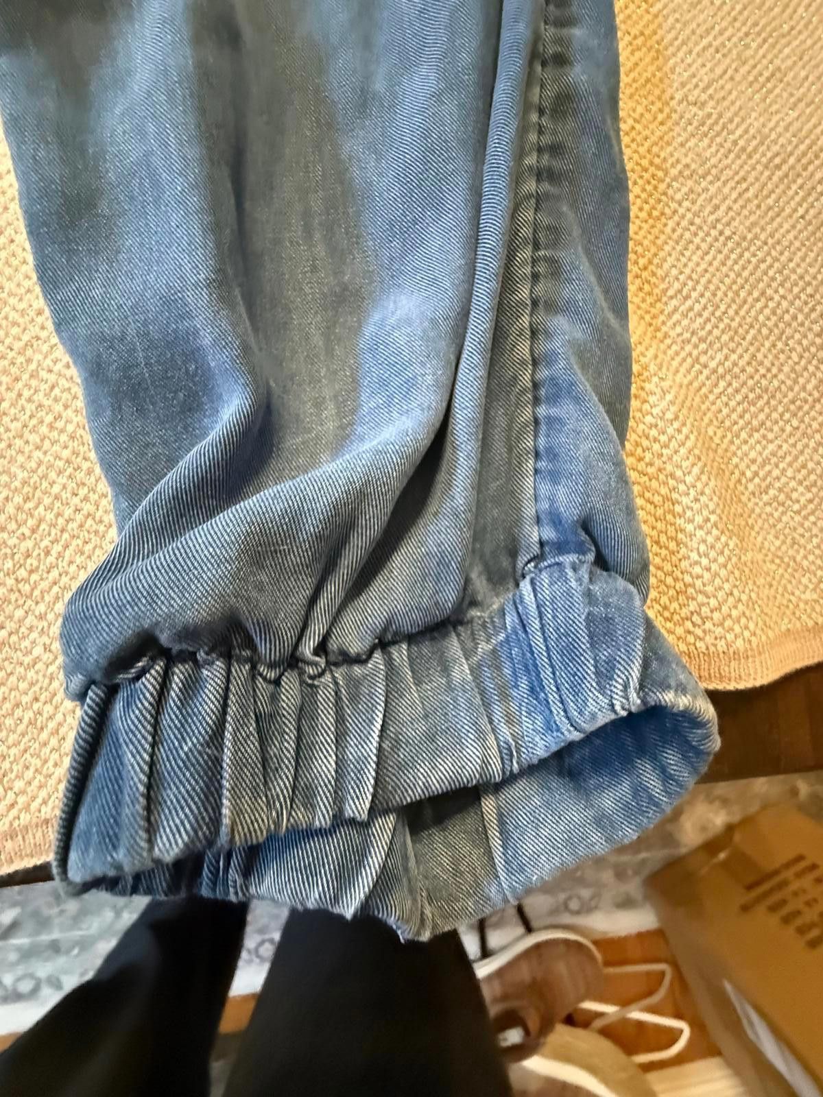 Banana Republic Banana Republic Women's Denim Jumpsuit Size 12 Tall Size 34" / US 12 / IT 48 - 3 Thumbnail