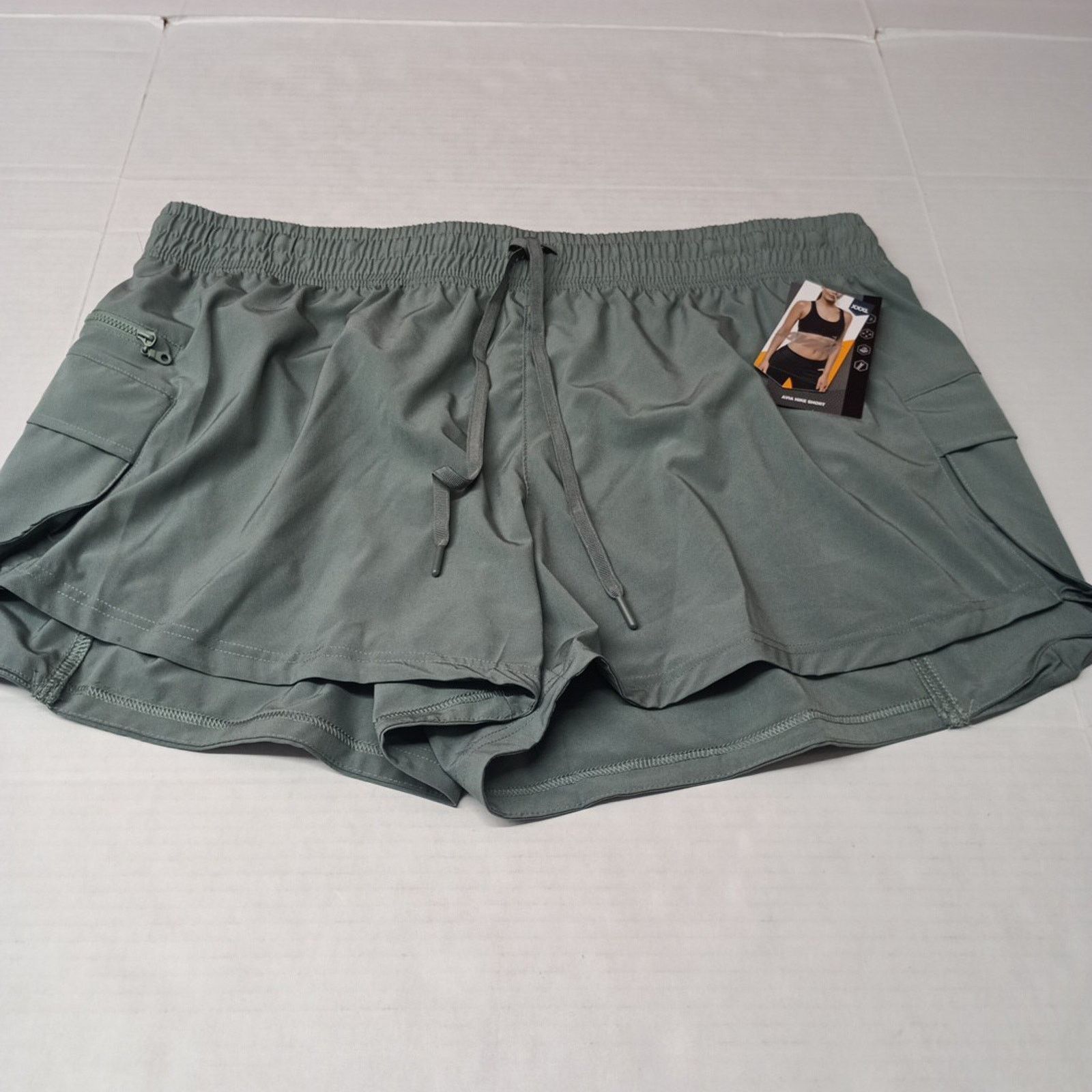 Avia Avia Hike Cargo Shorts Women's Size 3XL (22) Green Size 42" / US 20 - 1 Thumbnail