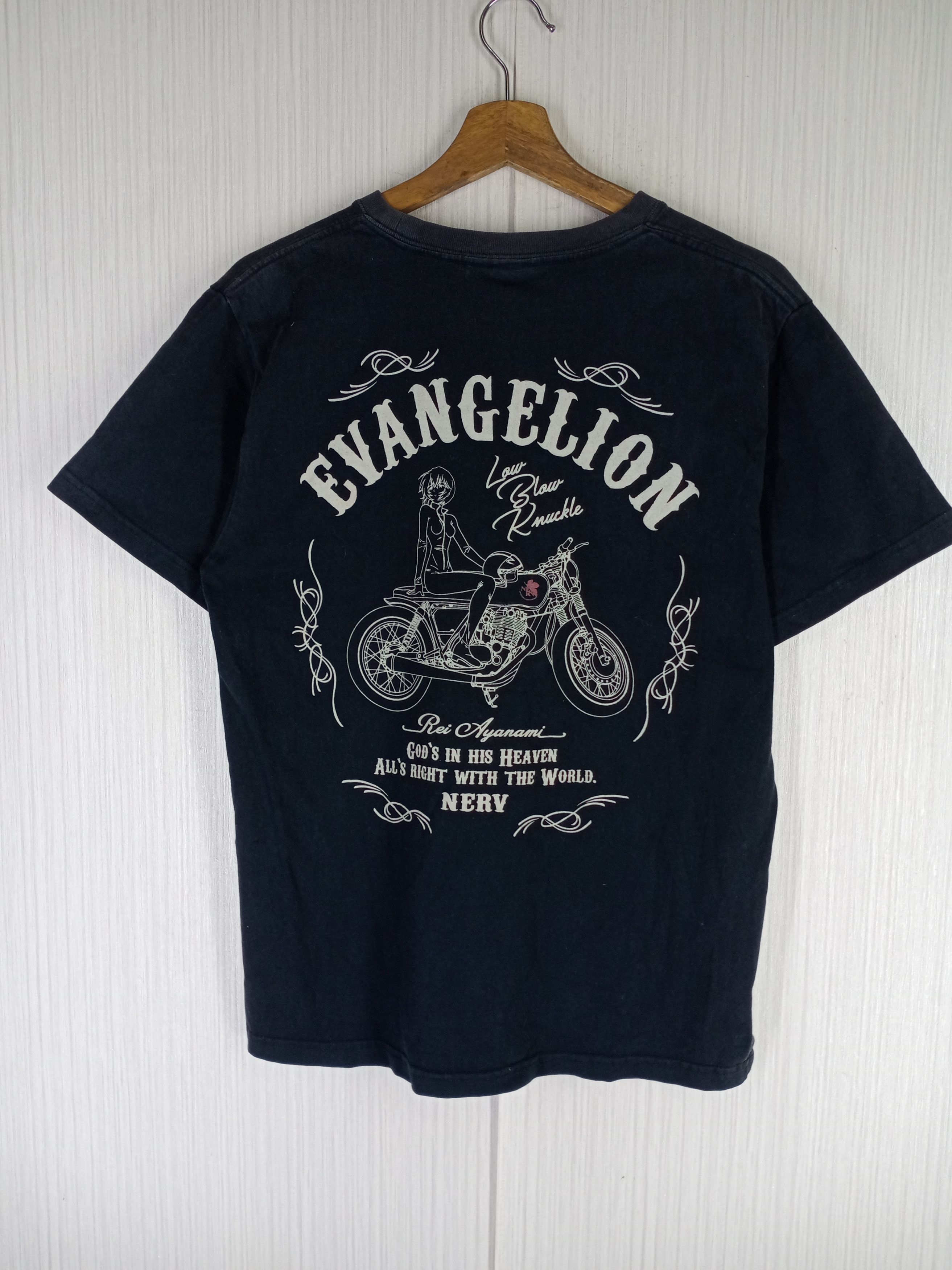 Anime Rare Low Blow Knuckle Nervous Evangalion Rei Ayanami Tshirt Size US M / EU 48-50 / 2 - 1 Thumbnail