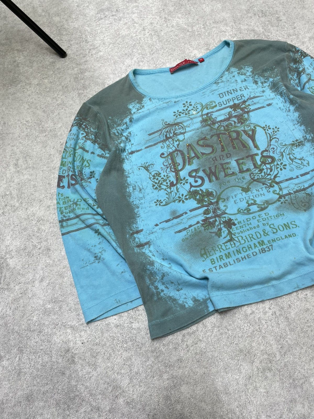 If Six Was Nine × Japanese Brand × Le Grande Bleu (L.G.B.) LGB Pastry And Sweets Longsleeve — Sugary Bliss Size US M / EU 48-50 / 2 - 4 Thumbnail