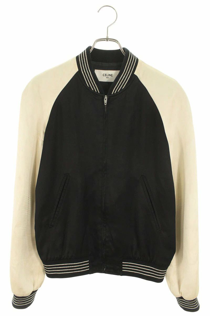 Celine CELINE Teddy Blouson Jacket Black / Off-White 46 Size US S / EU 44-46 / 1 - 1 Thumbnail