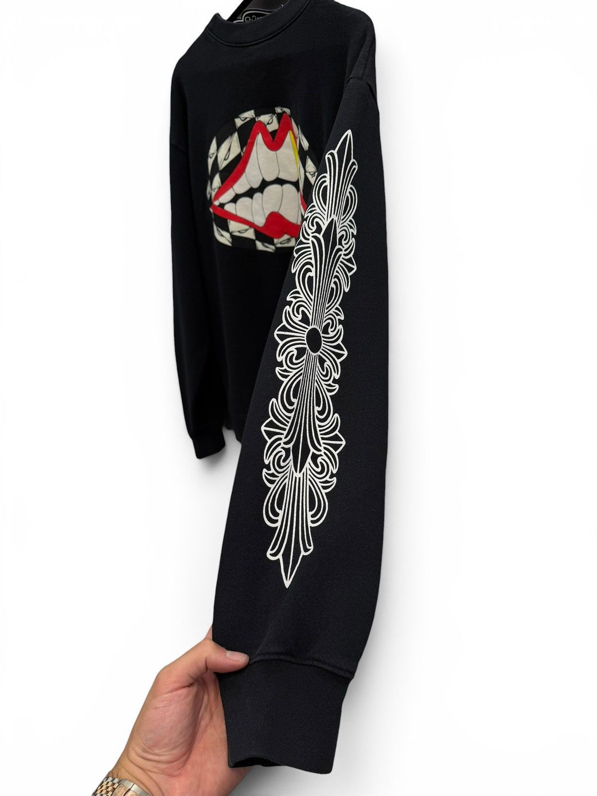 Chrome Hearts Chrome Hearts Matty Boy Chomper Crewneck Size US L / EU 52-54 / 3 - 5 Thumbnail