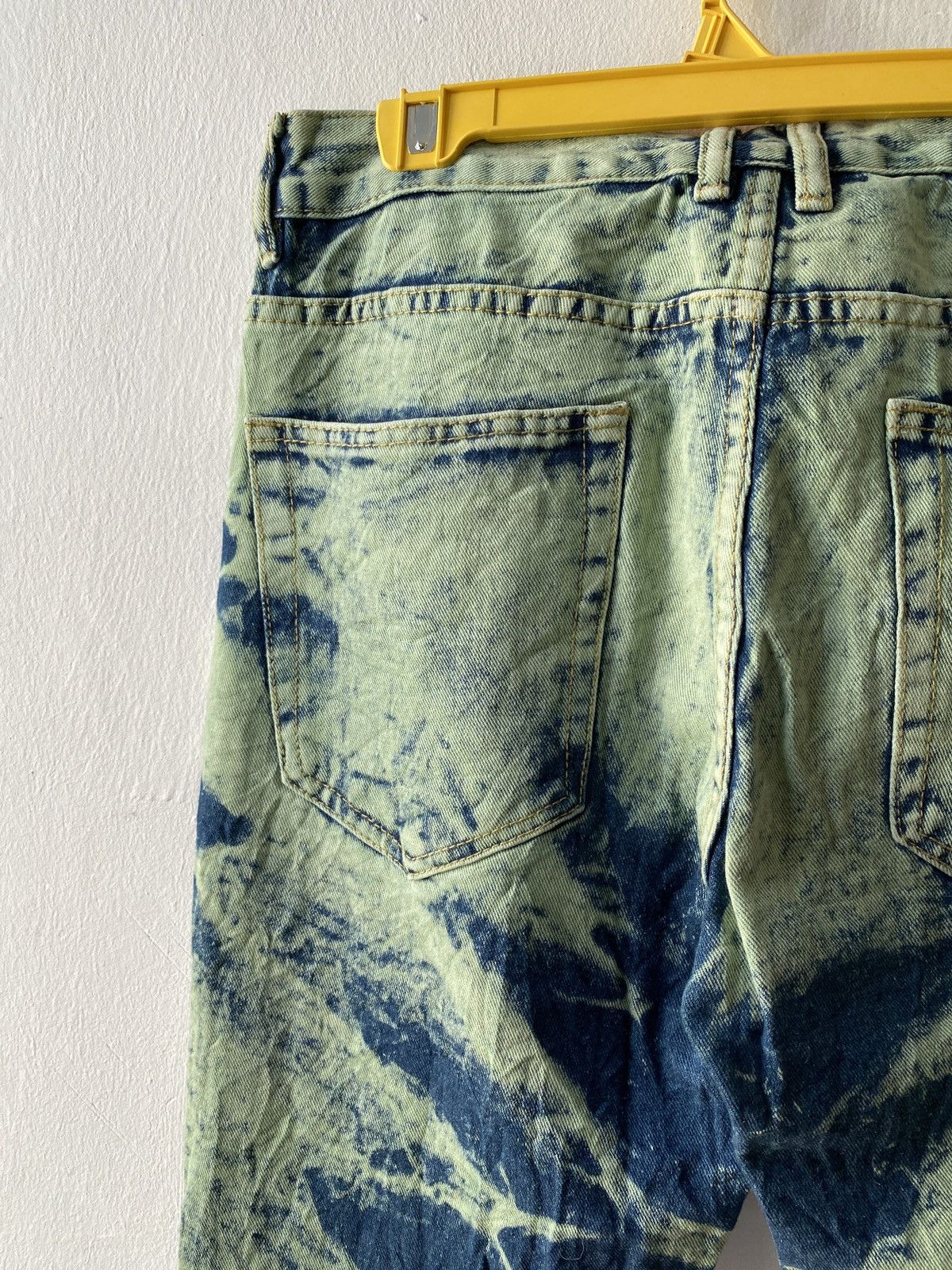 Japanese Brand Japanese Brand Acid Wash Design Distressed Denim Size US 31 - 13 Thumbnail