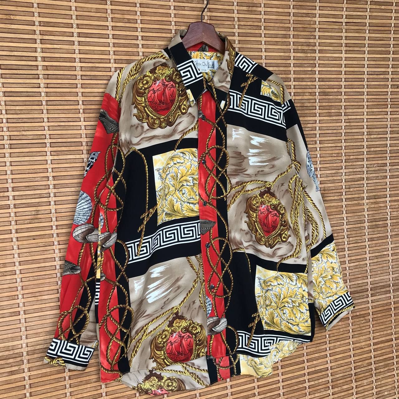 Japanese Brand × Vintage CROIX DU SUD COUTURE BARAQUE SHIRT Size US L / EU 52-54 / 3 - 2 Thumbnail