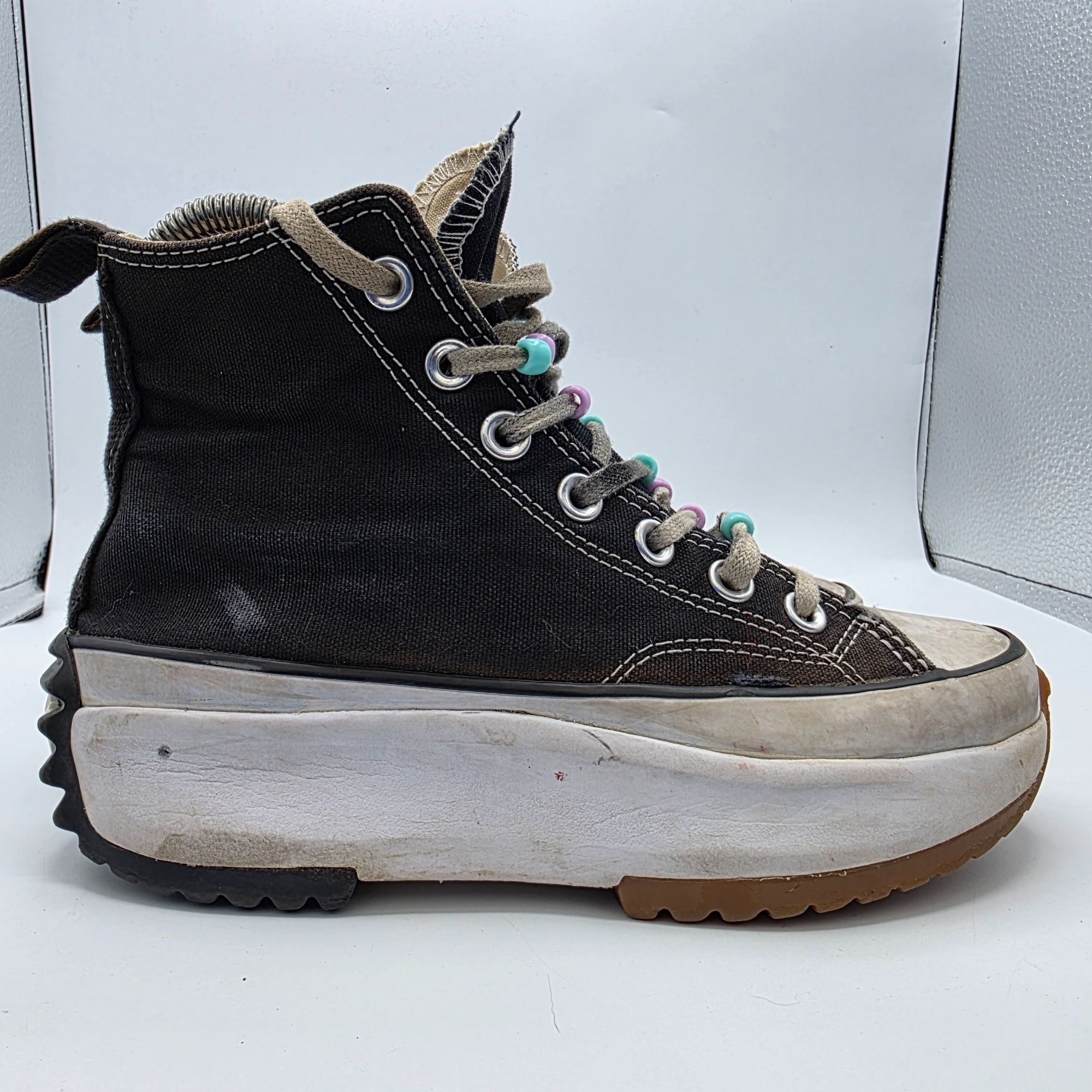 Converse Converse Chuck Taylor Run Star Hike Womens Size 5.5 Black Pl Size US 5.5 / IT 35.5 - 12 Thumbnail