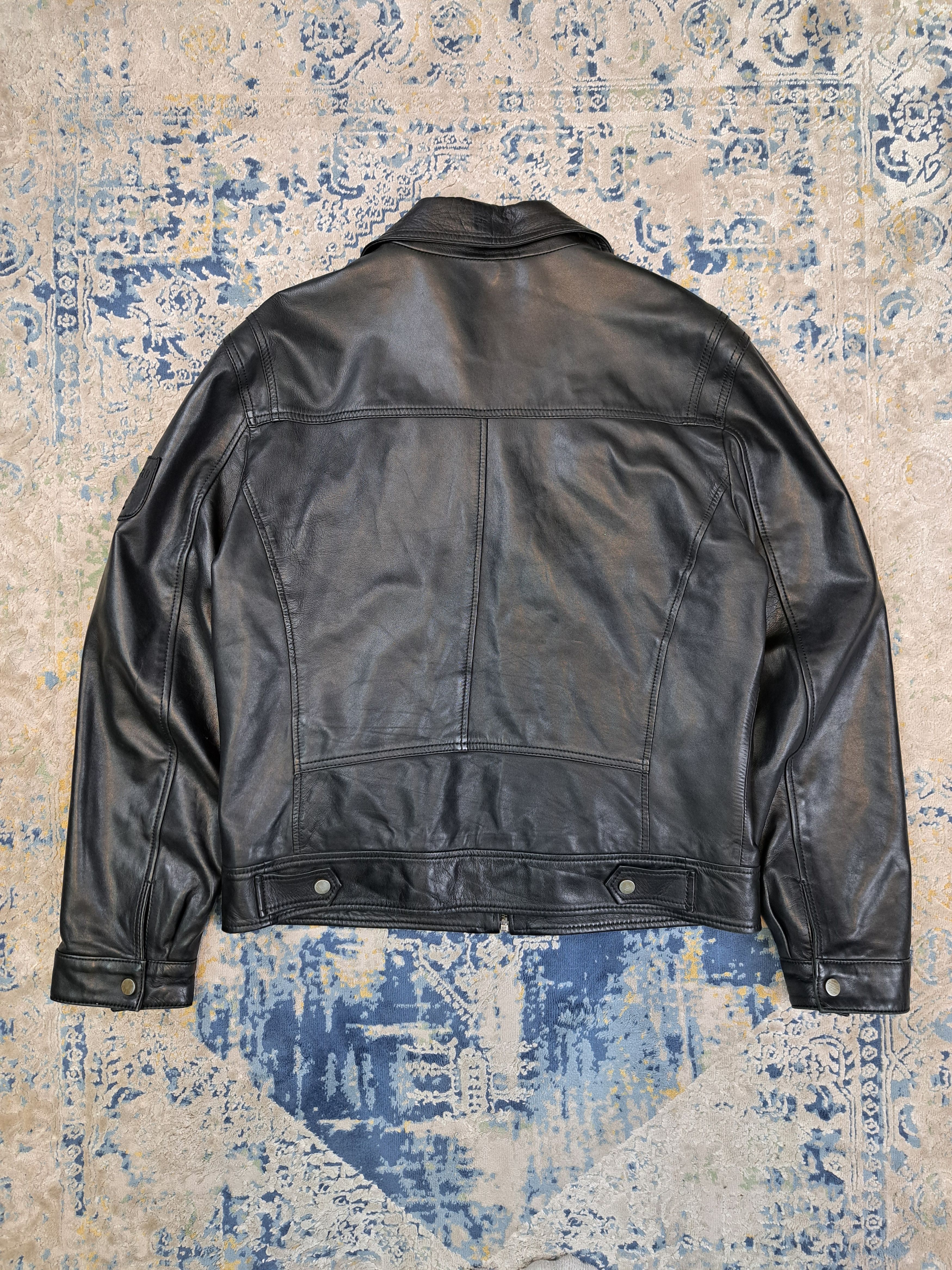 Karl Lagerfeld Lagerfeld High Quality Leather Jacket Designer Luxury Size US L / EU 52-54 / 3 - 6 Thumbnail
