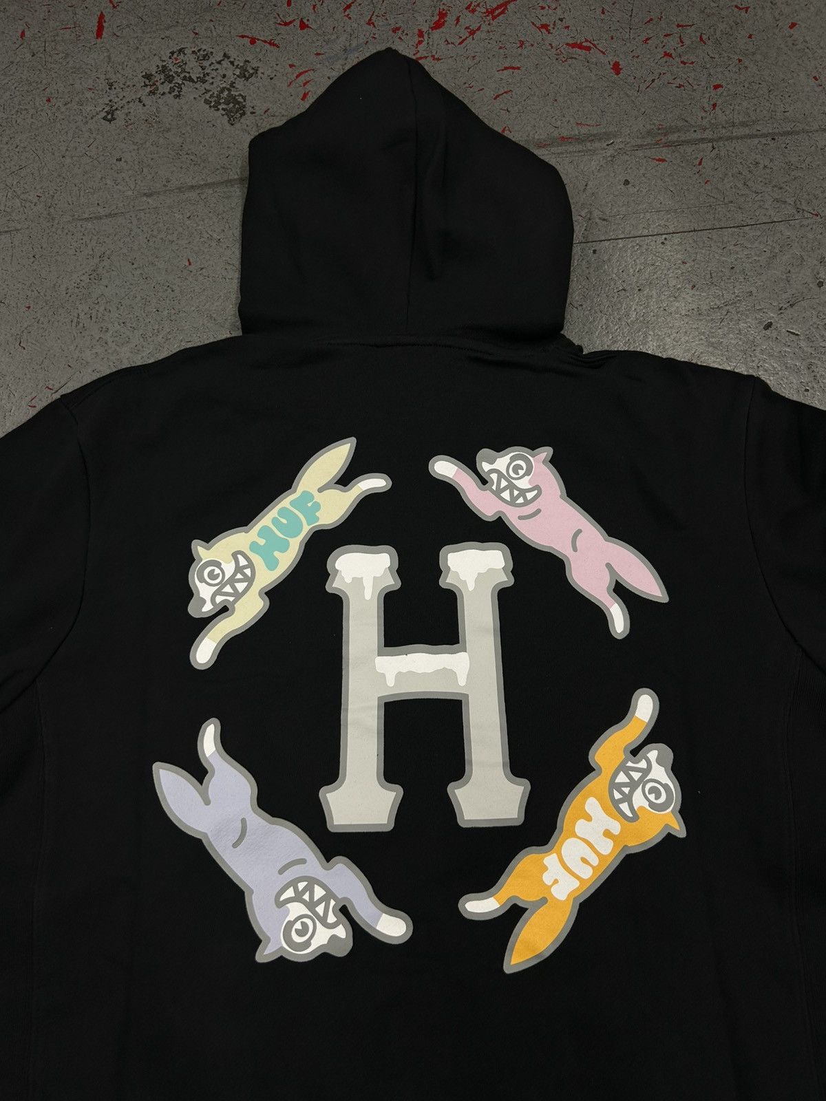 Huf × Icecream Ice Cream X HUF Running Dog Hoodie Size Small NEW Size US S / EU 44-46 / 1 - 6 Thumbnail