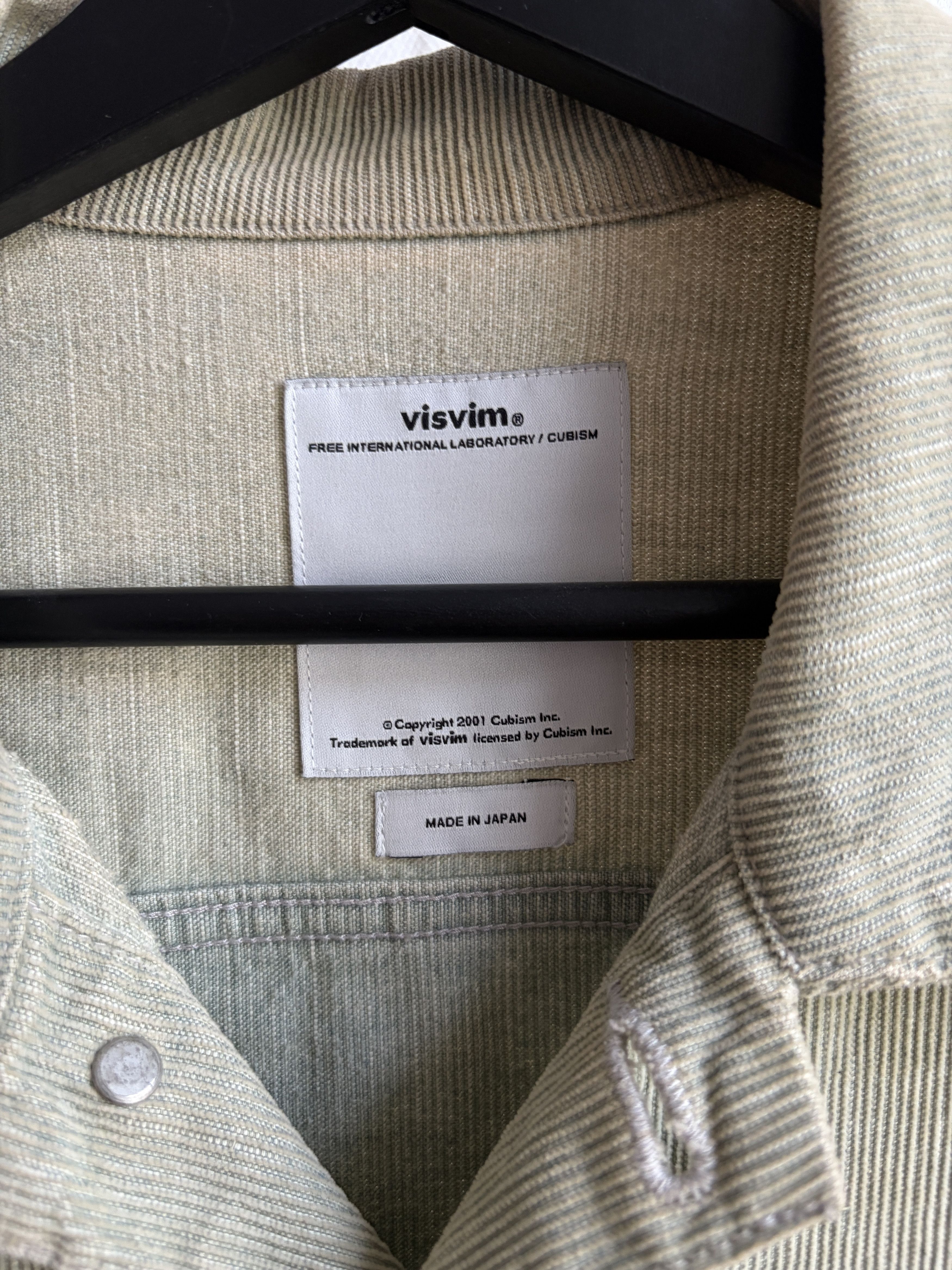 Visvim 101 JKT Corduroy Trucker Jacket Size US M / EU 48-50 / 2 - 5 Thumbnail