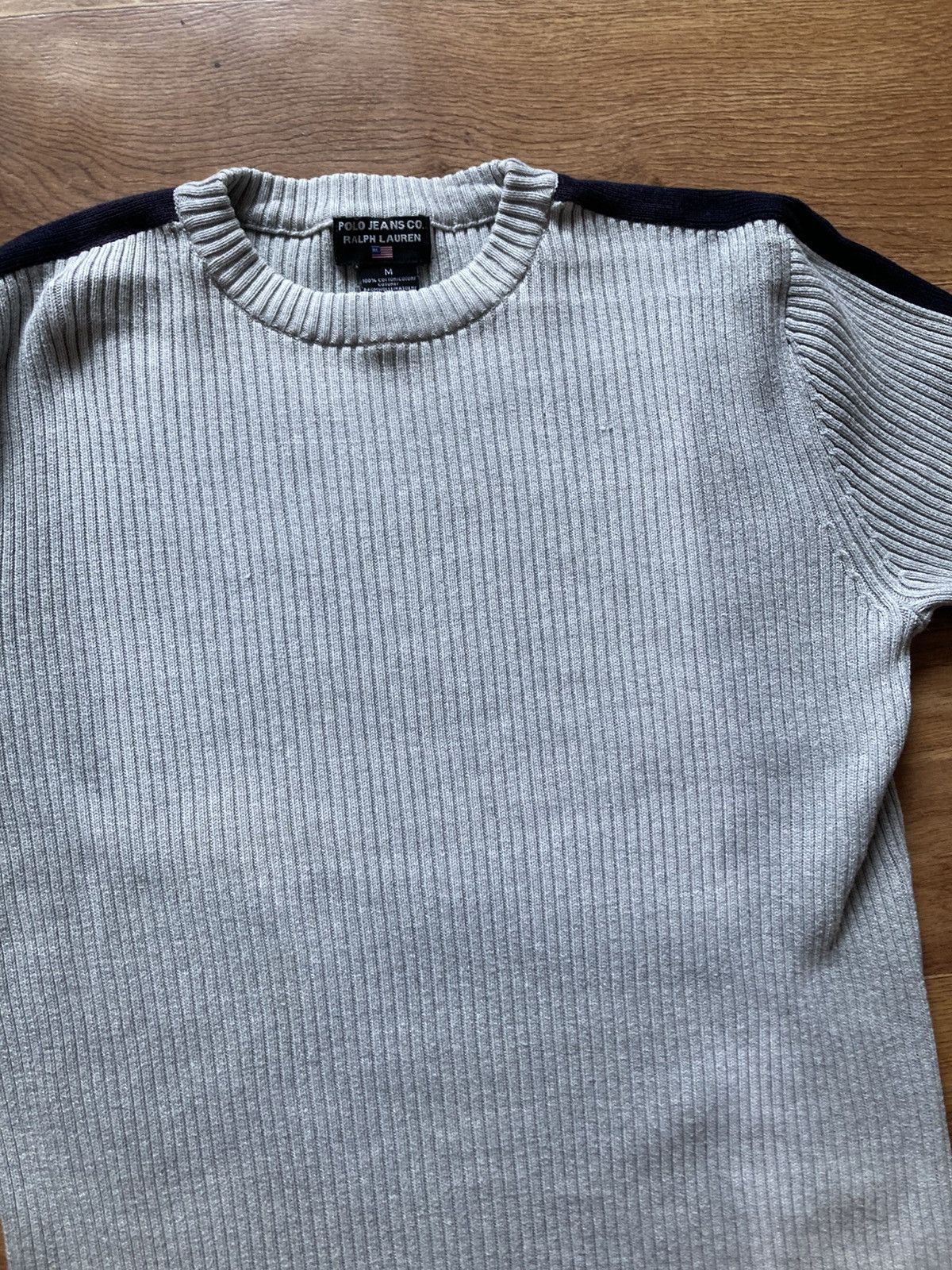 Ralph Lauren × Vintage Vintage 90’s polo jeans Ralph Lauren ribbed sweater S y2k Size US S / EU 44-46 / 1 - 7 Thumbnail