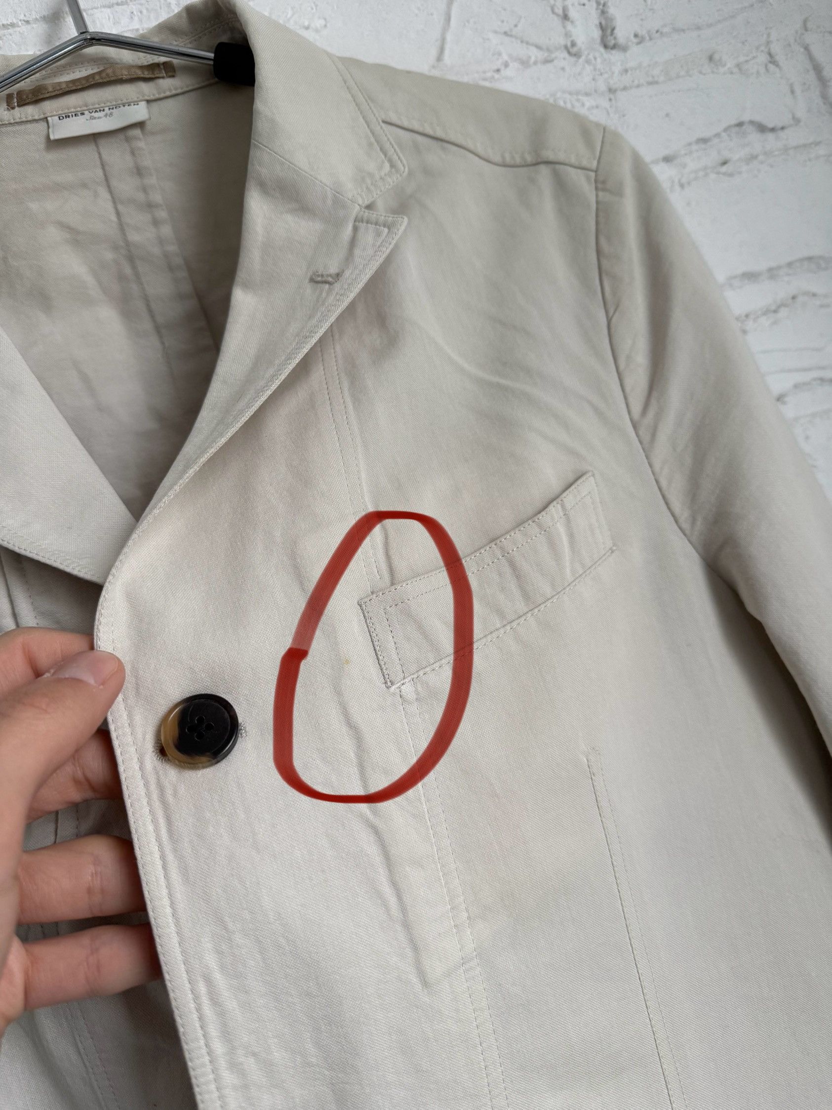 Dries Van Noten Dries Van Noten cotton linen blazer Size US M / EU 48-50 / 2 - 10 Thumbnail