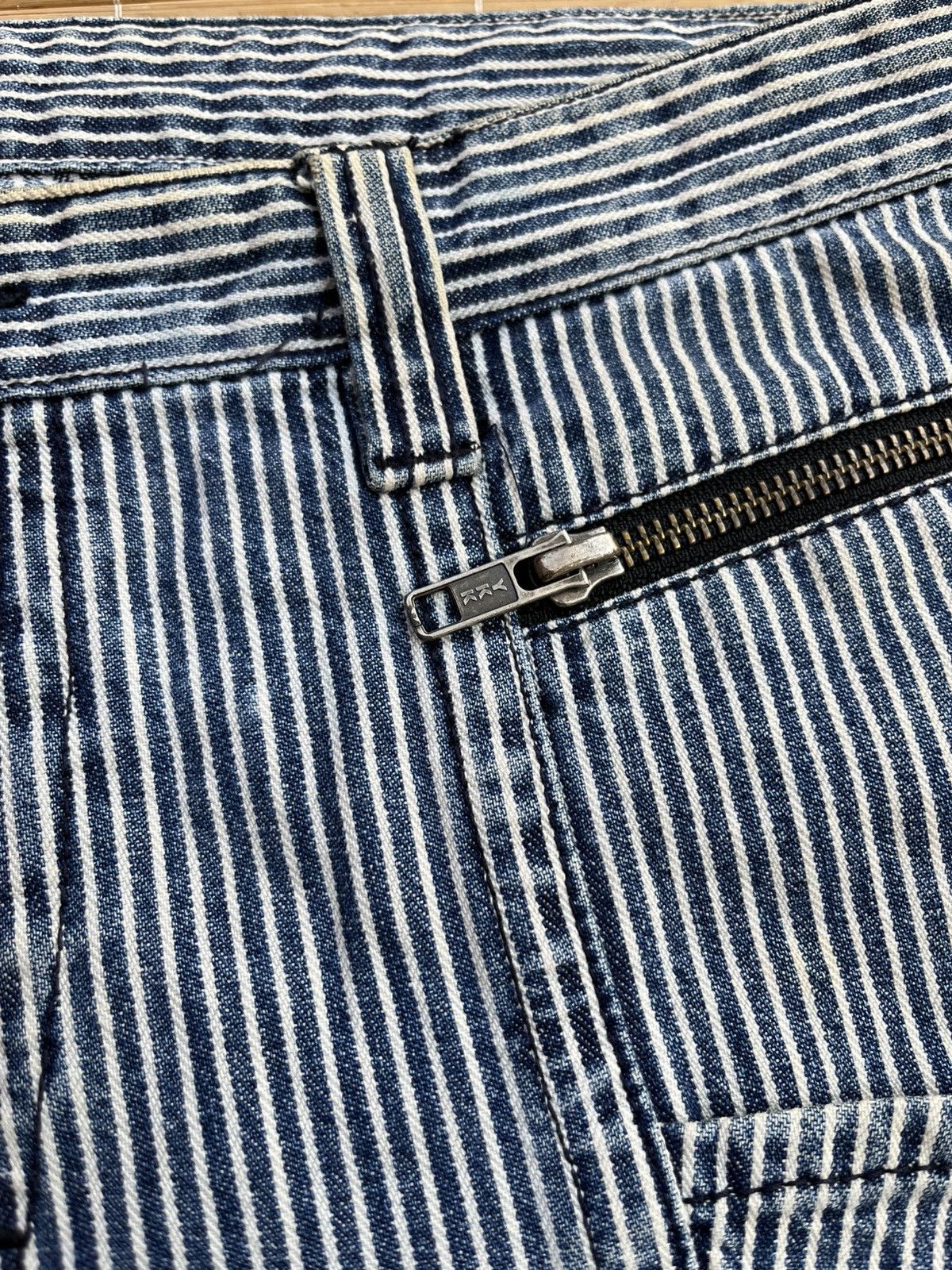 Le Grande Bleu (L.G.B.) Vtg 291295 homme hickory striped pants Size US 34 / EU 50 - 5 Thumbnail