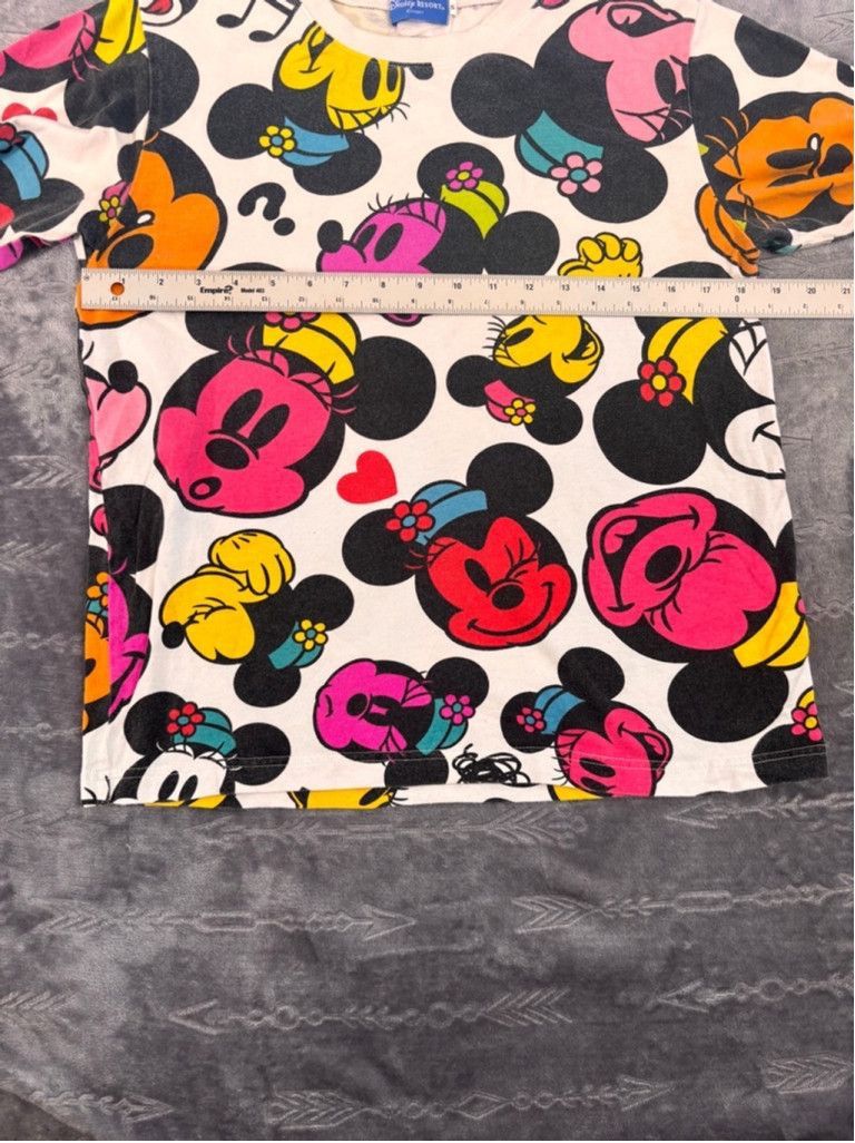 Disney Girls Disney Tokyo Resort T-shirt Size S White Multi-color Size US S / EU 44-46 / 1 - 2 Thumbnail