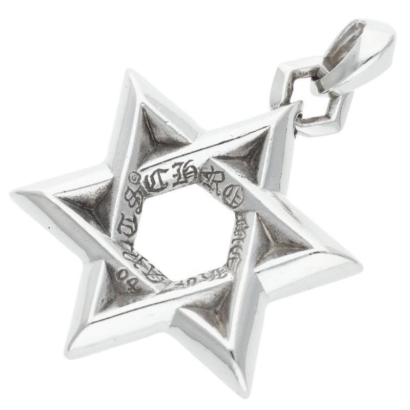 Chrome Hearts Large Star of David Pendant