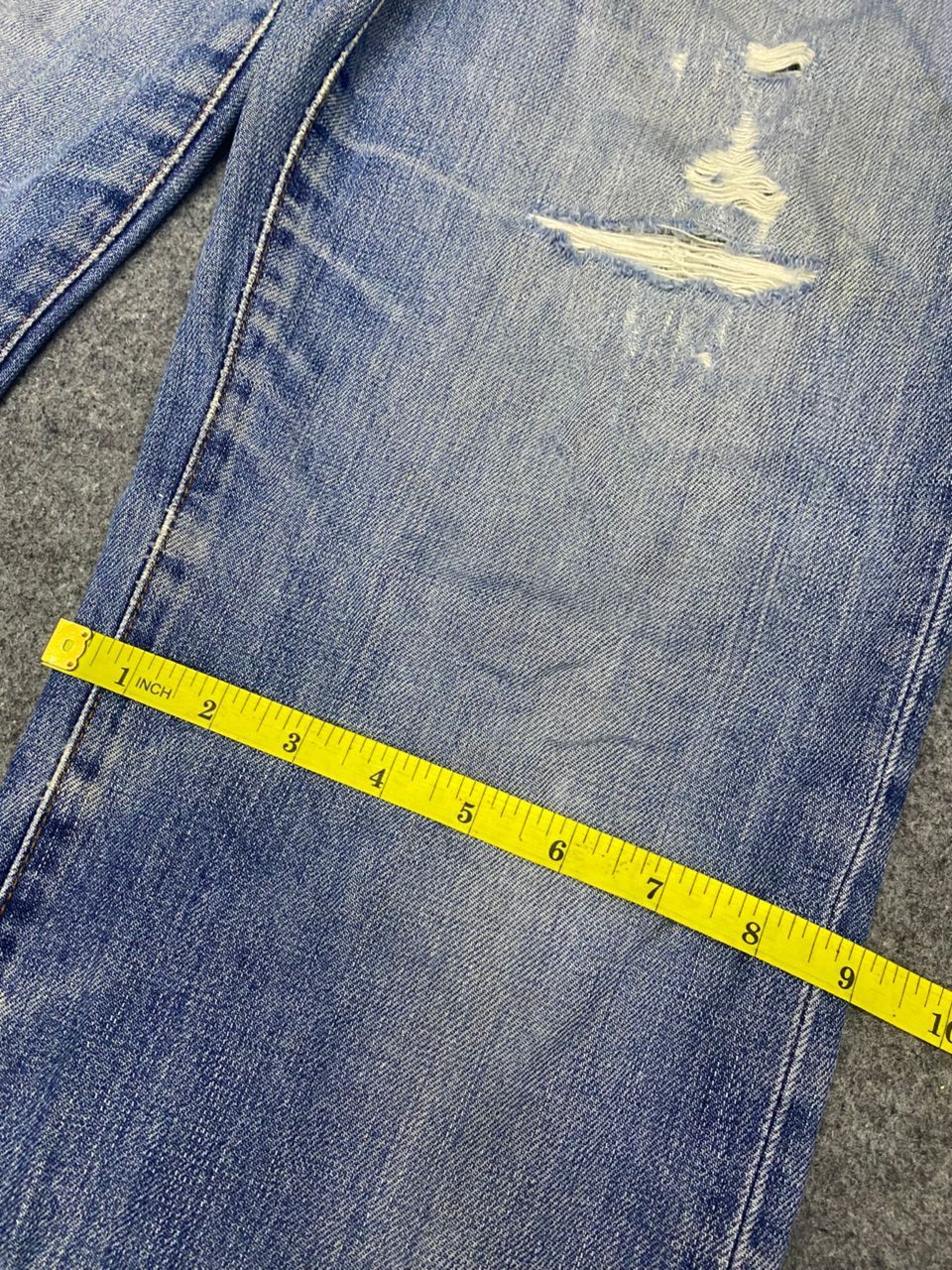 If Six Was Nine 💥Best Offer💥Vintage Edwin 503 Distressed Denim Size US 32 / EU 48 - 6 Thumbnail