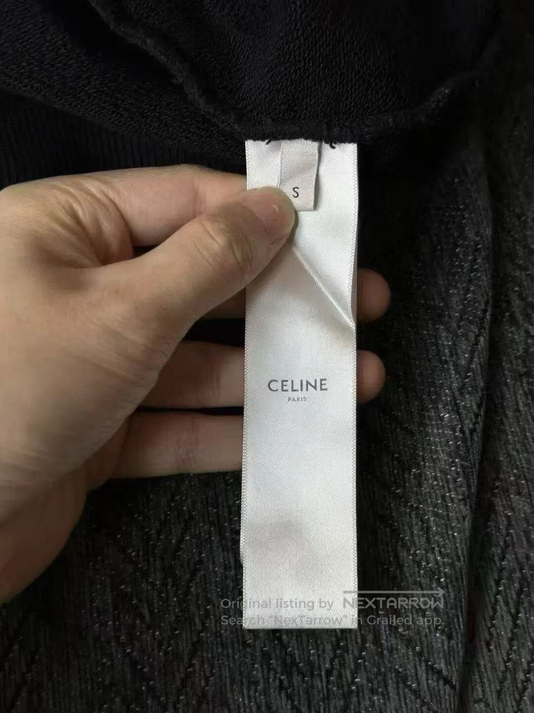 Celine Celine Logo Zip Hoodie. Size S / US 4 / IT 40 - 4 Thumbnail