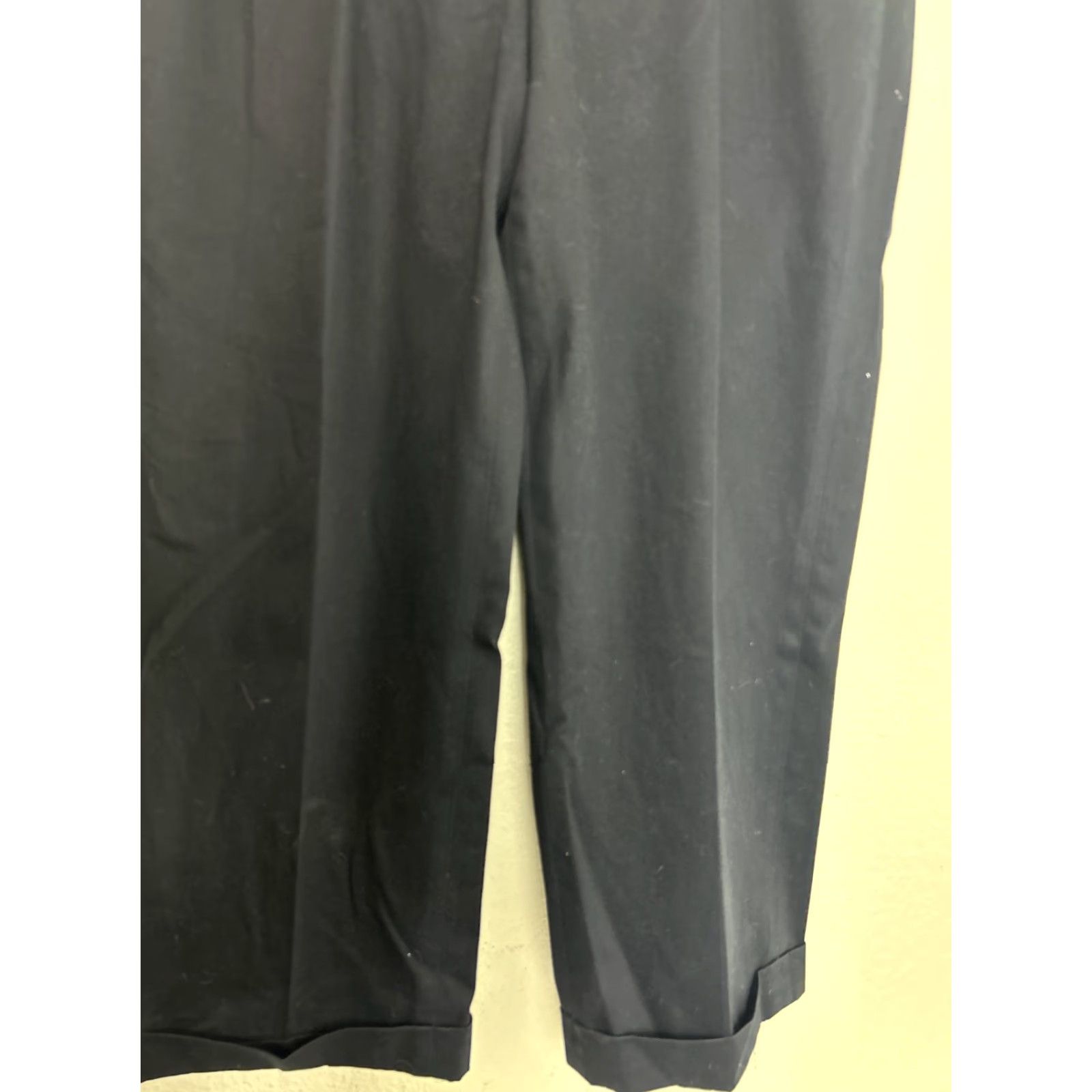 Eddie Bauer VINTAGE Eddie Bauer wrinkle free relaxed fit cotton pants Navy Blue mens 42x30 42 Tall Size US 42 / EU 58 - 2 Thumbnail