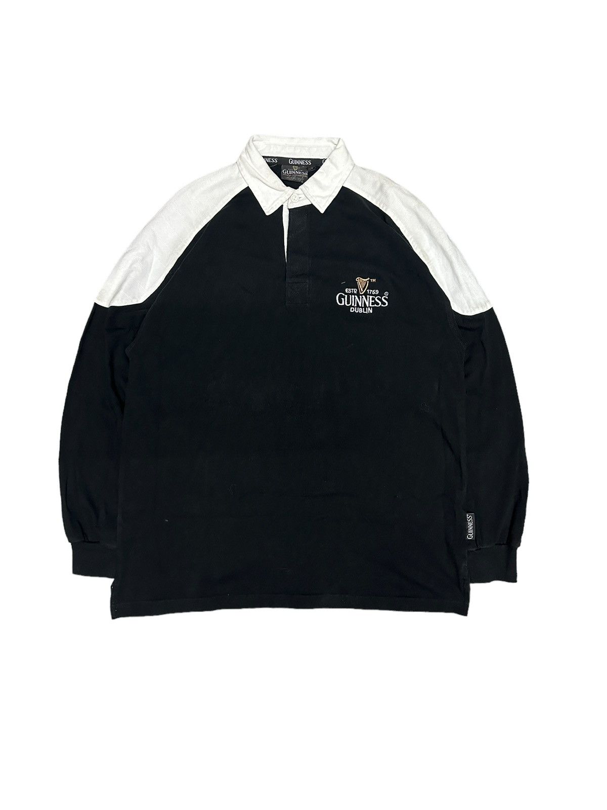 image of Vintage Official Merchandise Guinness Dublin in Black, Men's (Size Large)