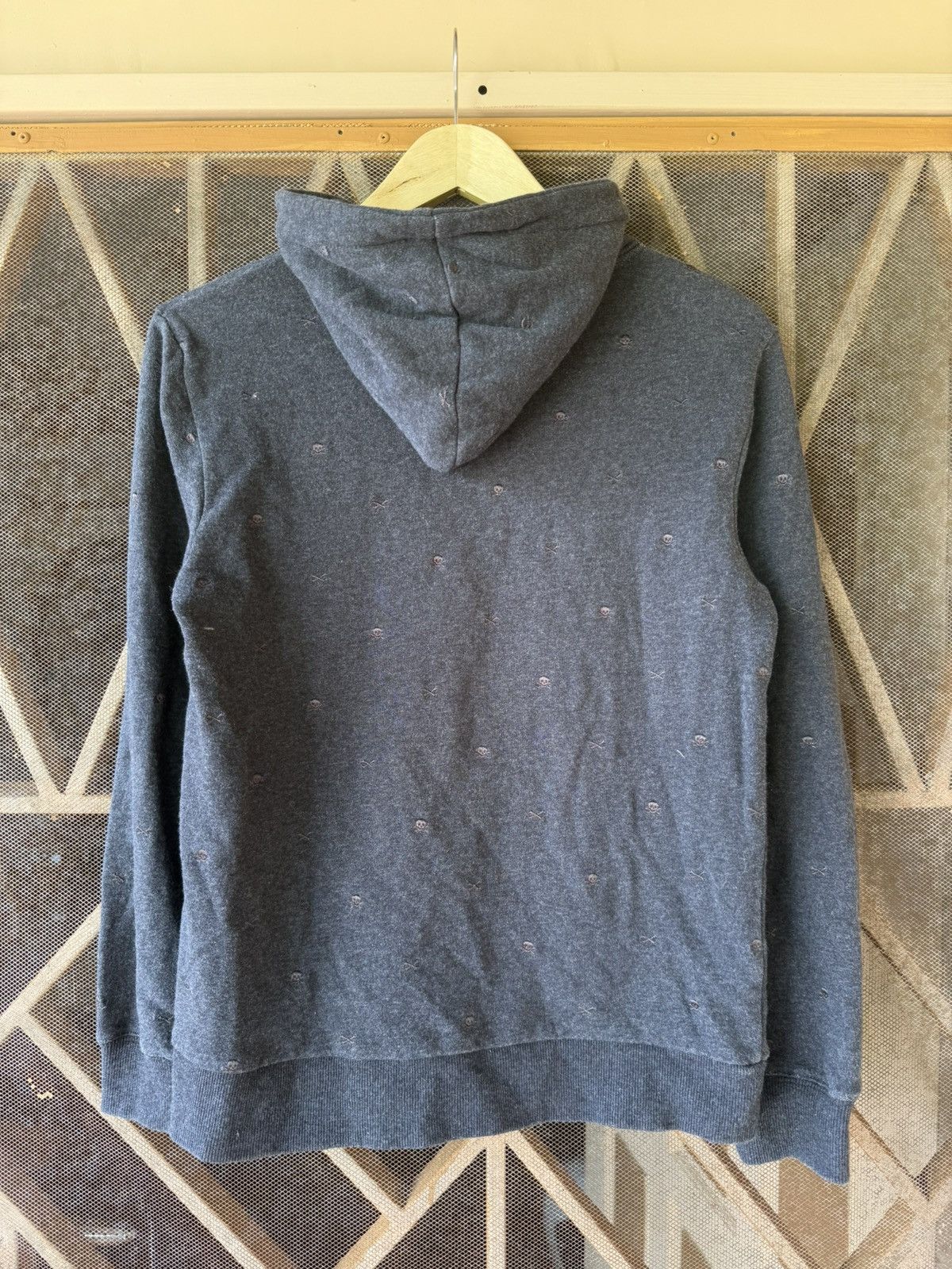 Japanese Brand Shaggy japanese style hoodie mini skull Size US M / EU 48-50 / 2 - 2 Thumbnail