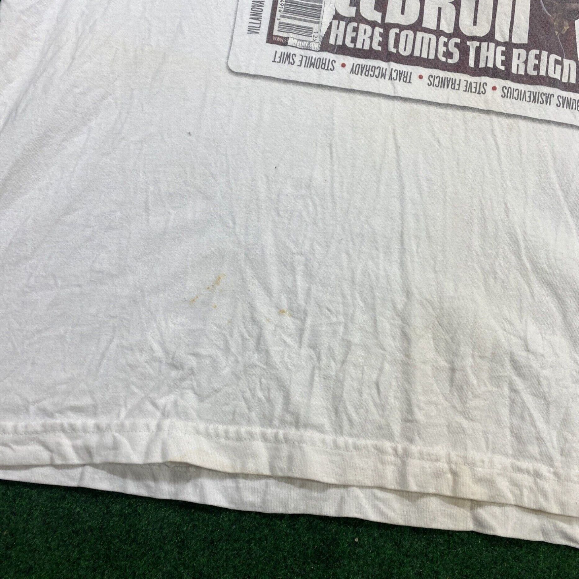 NBA Vintage Lebron James T Shirt Size Xxl Slam Magazine Nba Promo Rare VTG Size US XXL / EU 58 / 5 - 5 Thumbnail
