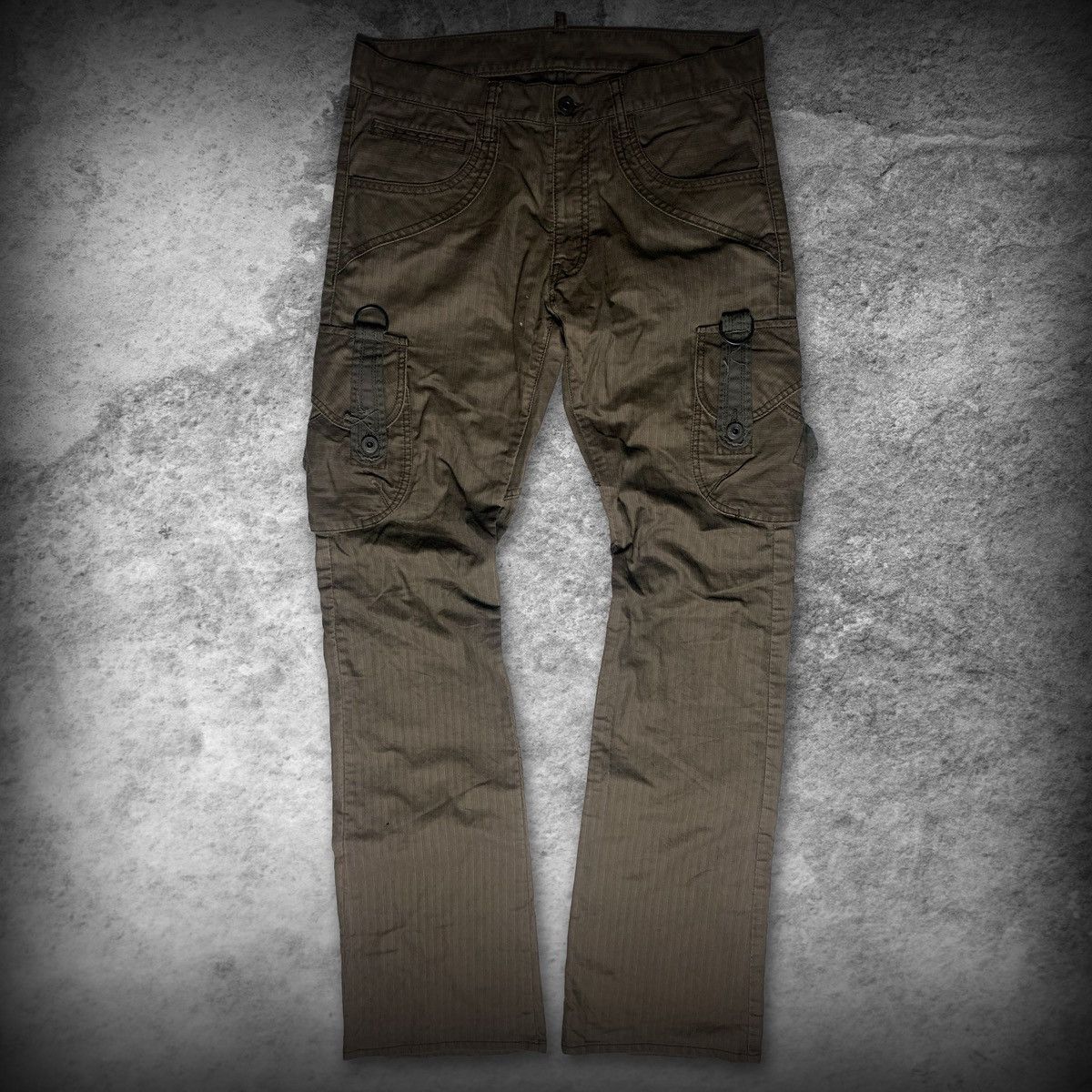 Other Difference GOA Style Cargo Flared Pants Made in Japan Size US 33 - 1 Thumbnail