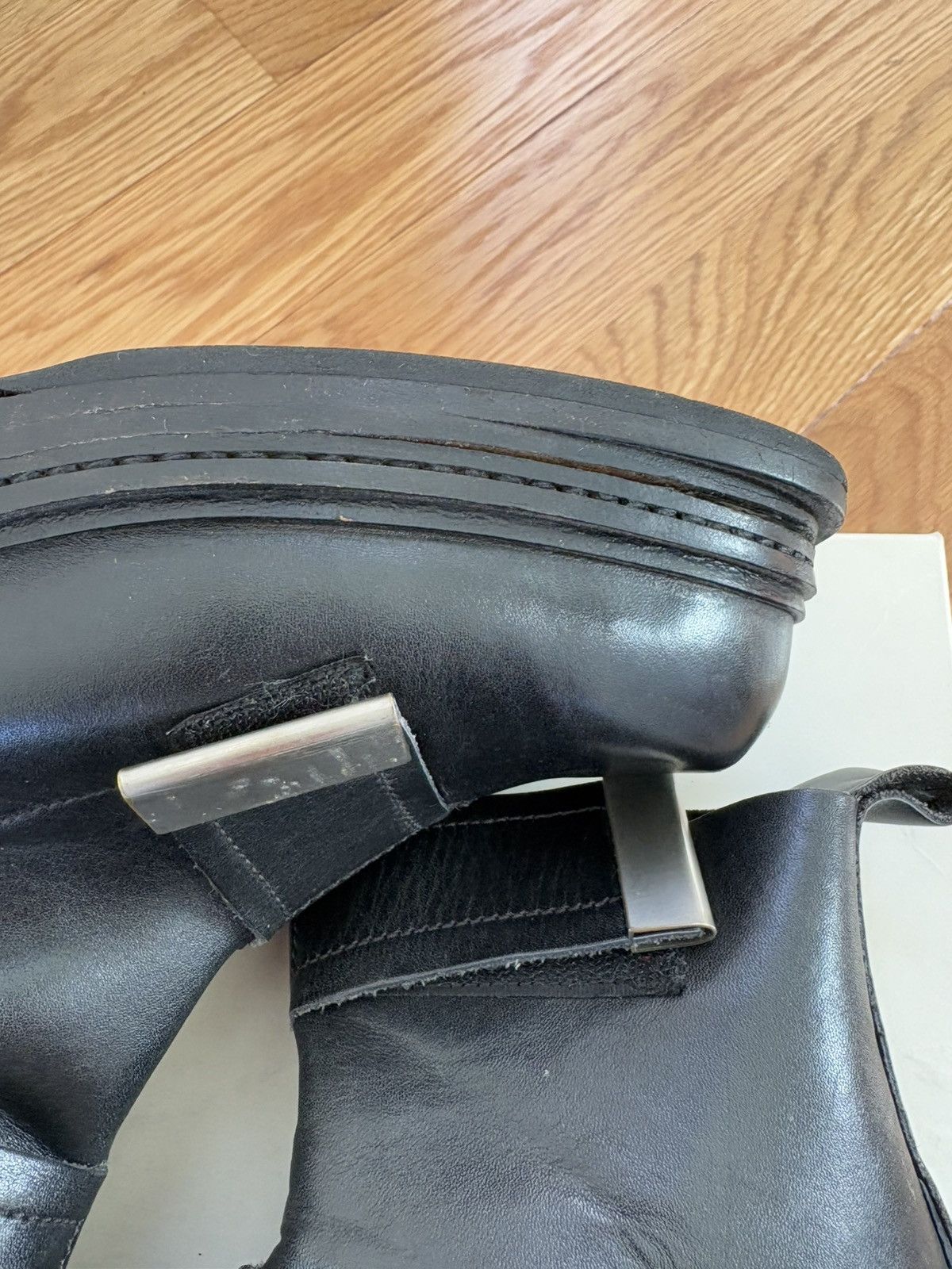 Dirk Bikkembergs Dirk Bikkembergs FW95 Vintage 90s Leather Bondage Boots US 8 Size US 8 / EU 41 - 11 Thumbnail