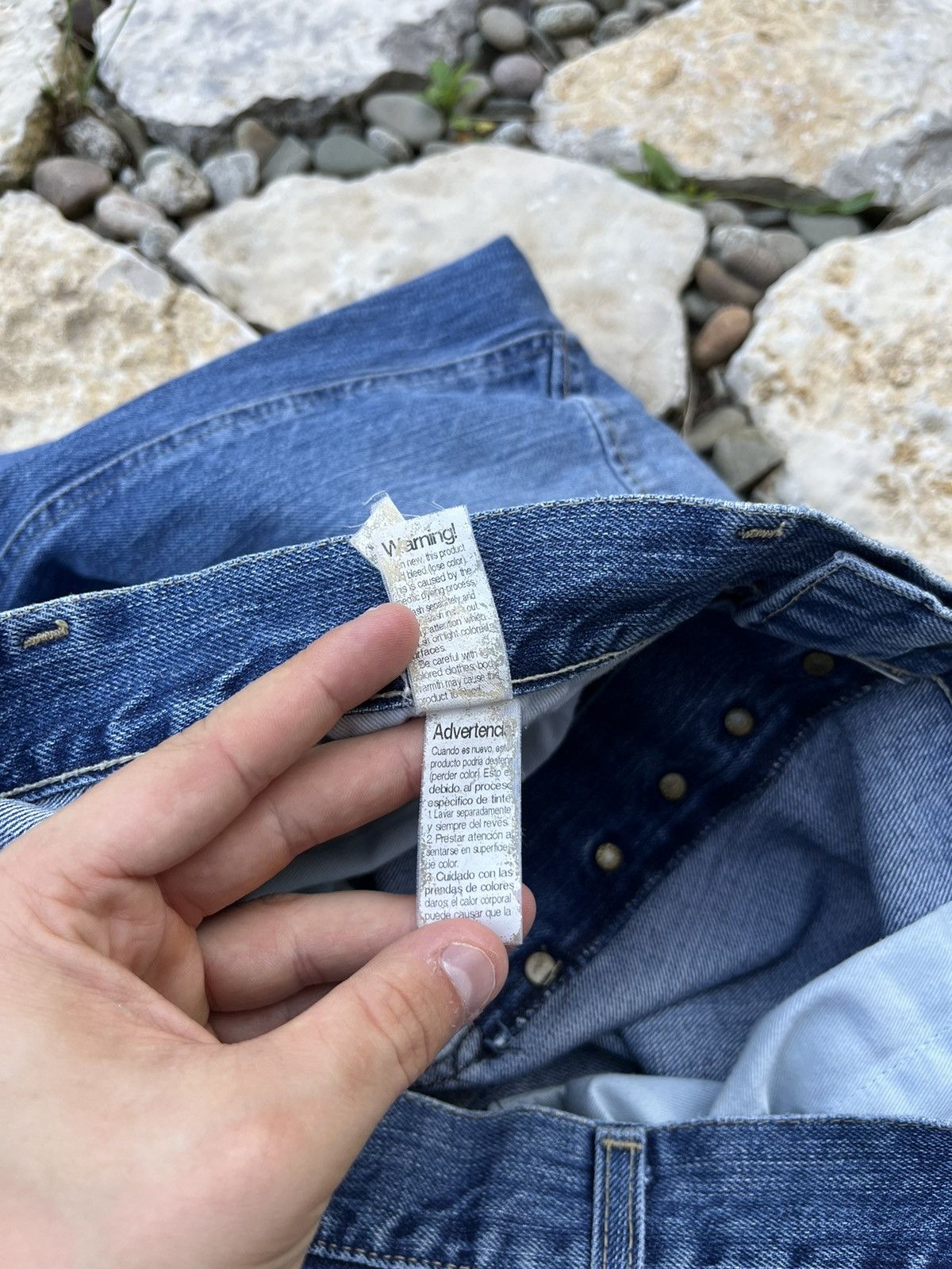 G-Star × Vintage Vintage G-Star Raw elwood y2k denim jeans double knee pants Size US 32 / EU 48 - 17 Thumbnail