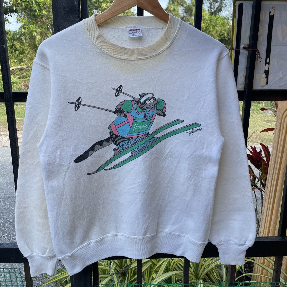 Vintage 🔥Vintage 80s Crazy Shirt Bkaliban Hawaii Jumper Sweatshirts Size US XS / EU 42 / 0 - 6 Thumbnail