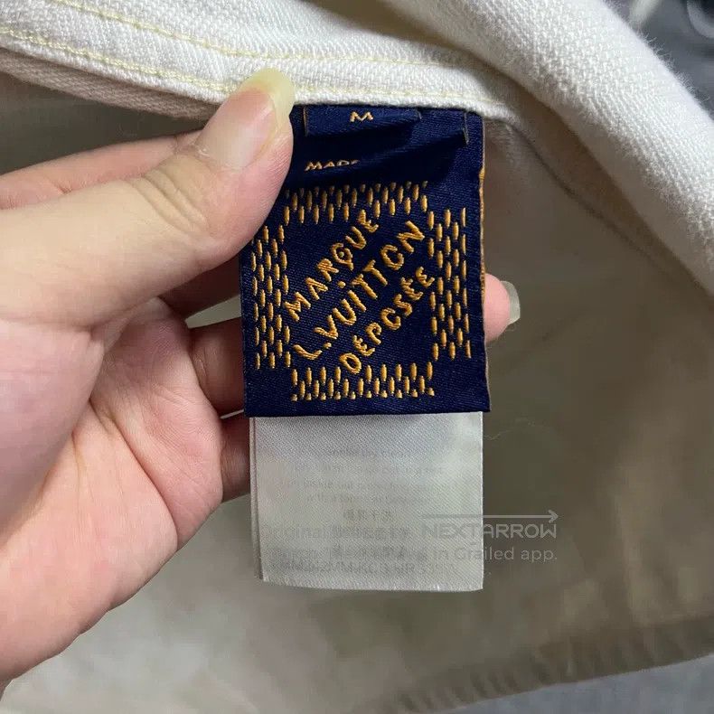 Louis Vuitton Louis Vuitton 24 Beige Plaid Embroidered Single Breasted L Size US M / EU 48-50 / 2 - 4 Thumbnail
