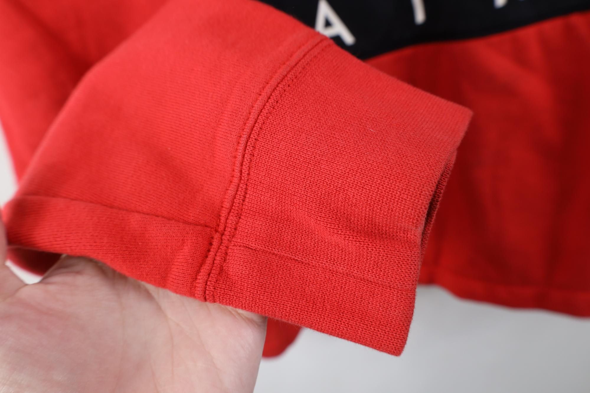 Nike Vintage Y2K Nike Air Block Big Swoosh Hoodie Sweatshirt Red Size US M / EU 48-50 / 2 - 9 Thumbnail