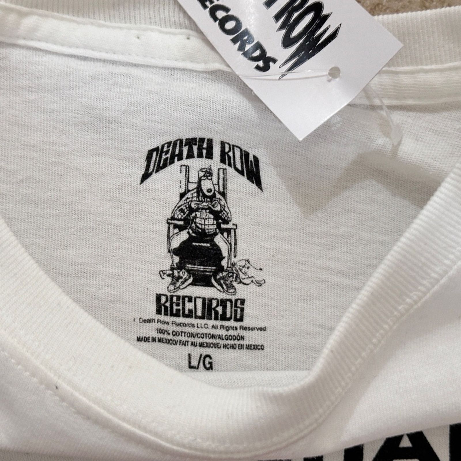Death Row Records NWT Death Row Records The Untouchable Chair Tee Size US L / EU 52-54 / 3 - 3 Thumbnail