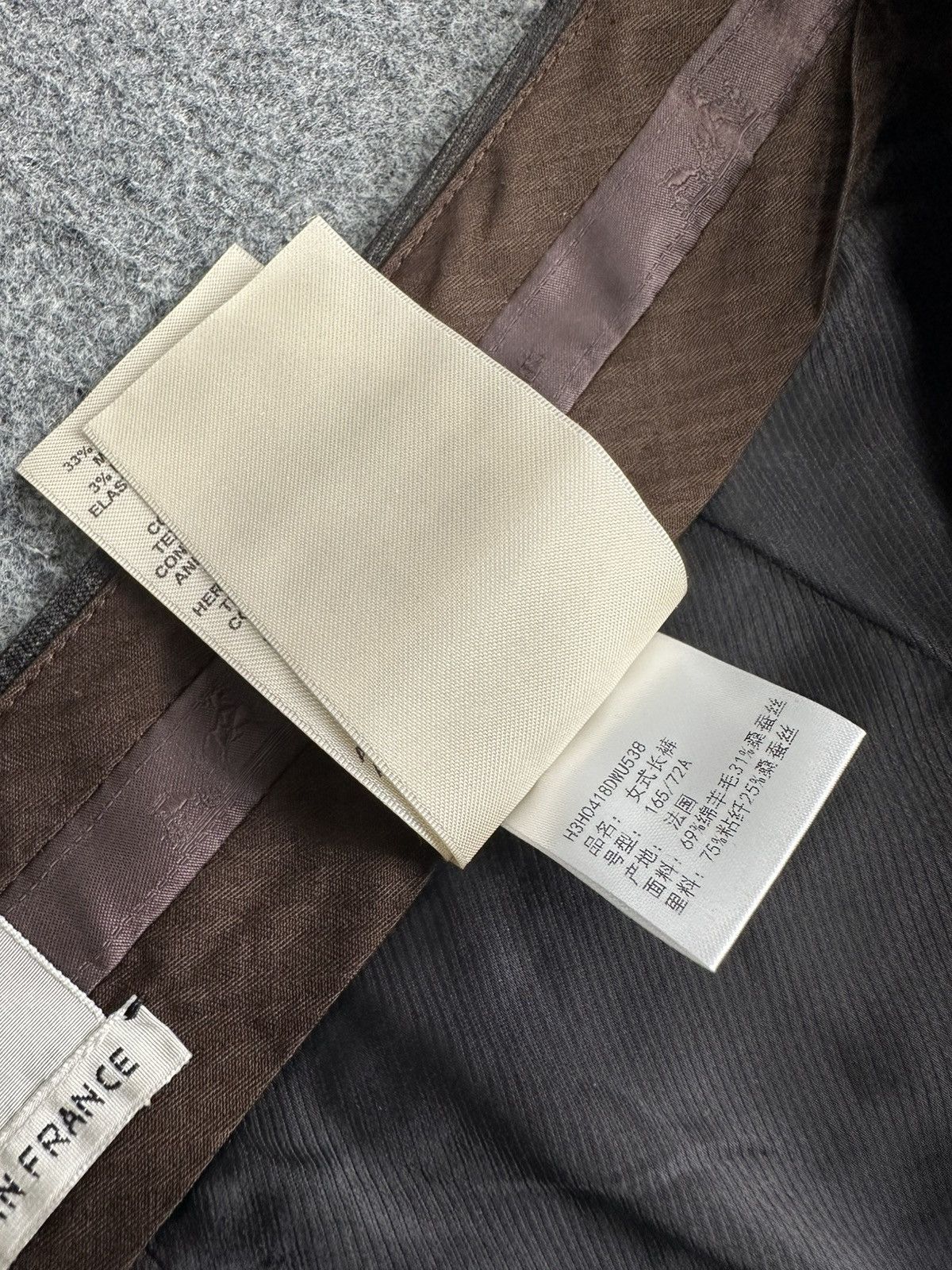 Hermes × Maison Margiela Hermes - Maison Margiela Archive - Cuffed Wool Pants Size 27" / US 4 / IT 40 - 16 Thumbnail
