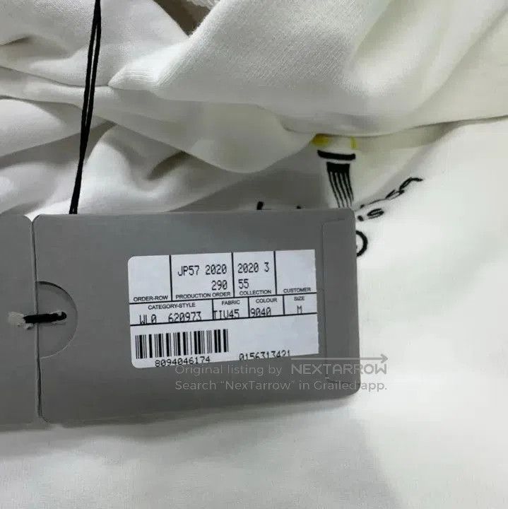 Balenciaga Balenciaga White Letter Print Long Sleeve Hoodie. Size US M / EU 48-50 / 2 - 4 Thumbnail