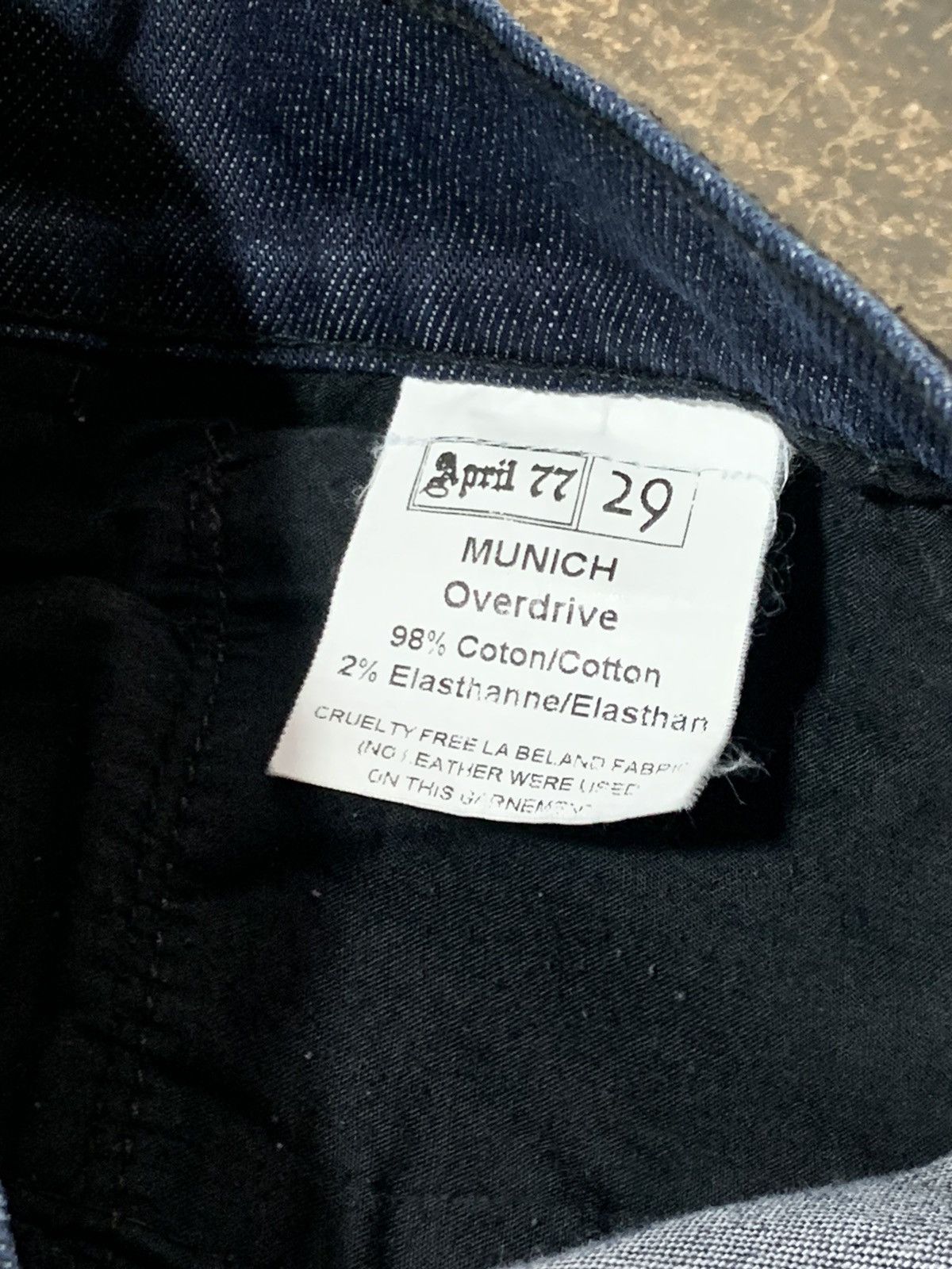 April 77 April77 Munich Overdrive Jeans Size US 29 - 8 Thumbnail