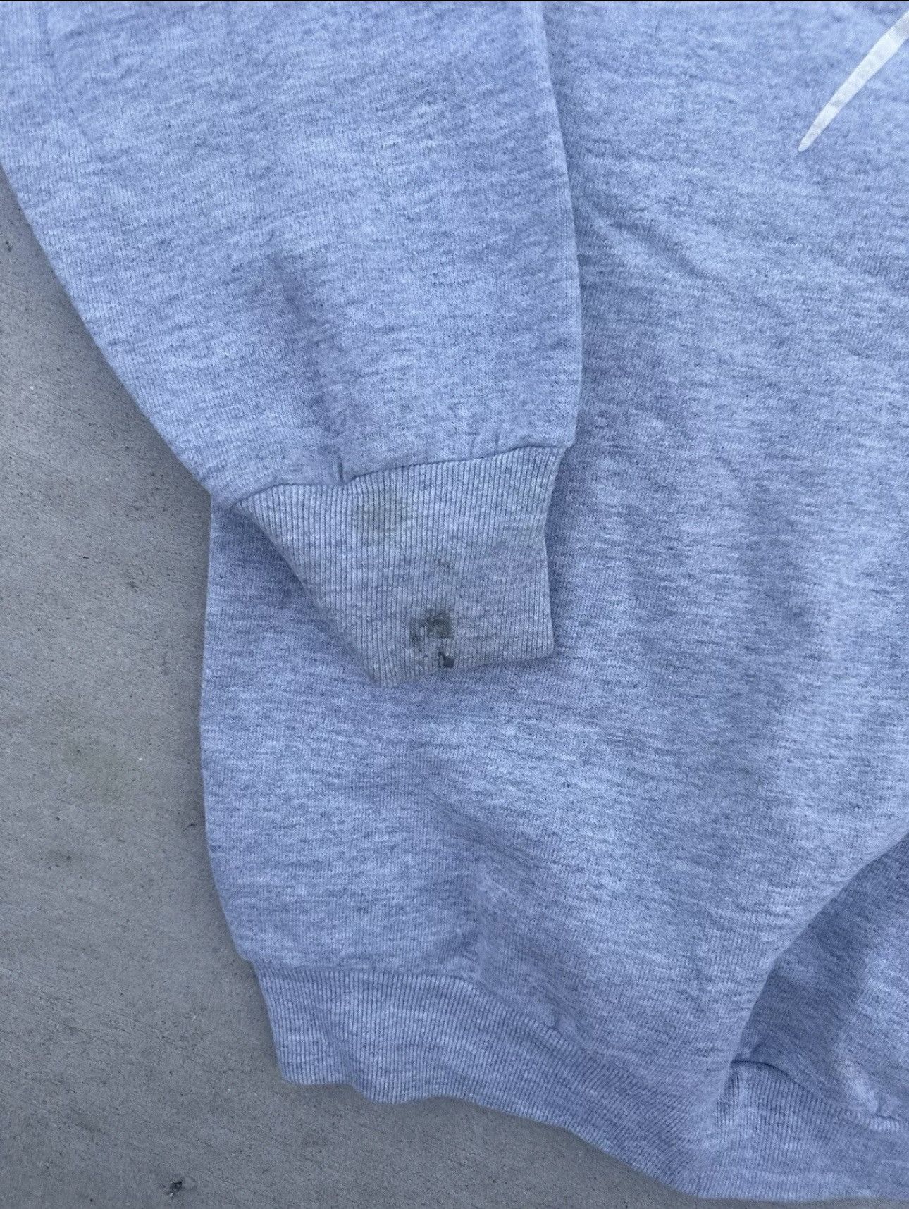 Jordan Brand × Vintage Vintage Nike Air Flight White Crewneck Air Jordan Basketball Size US XL / EU 56 / 4 - 3 Thumbnail