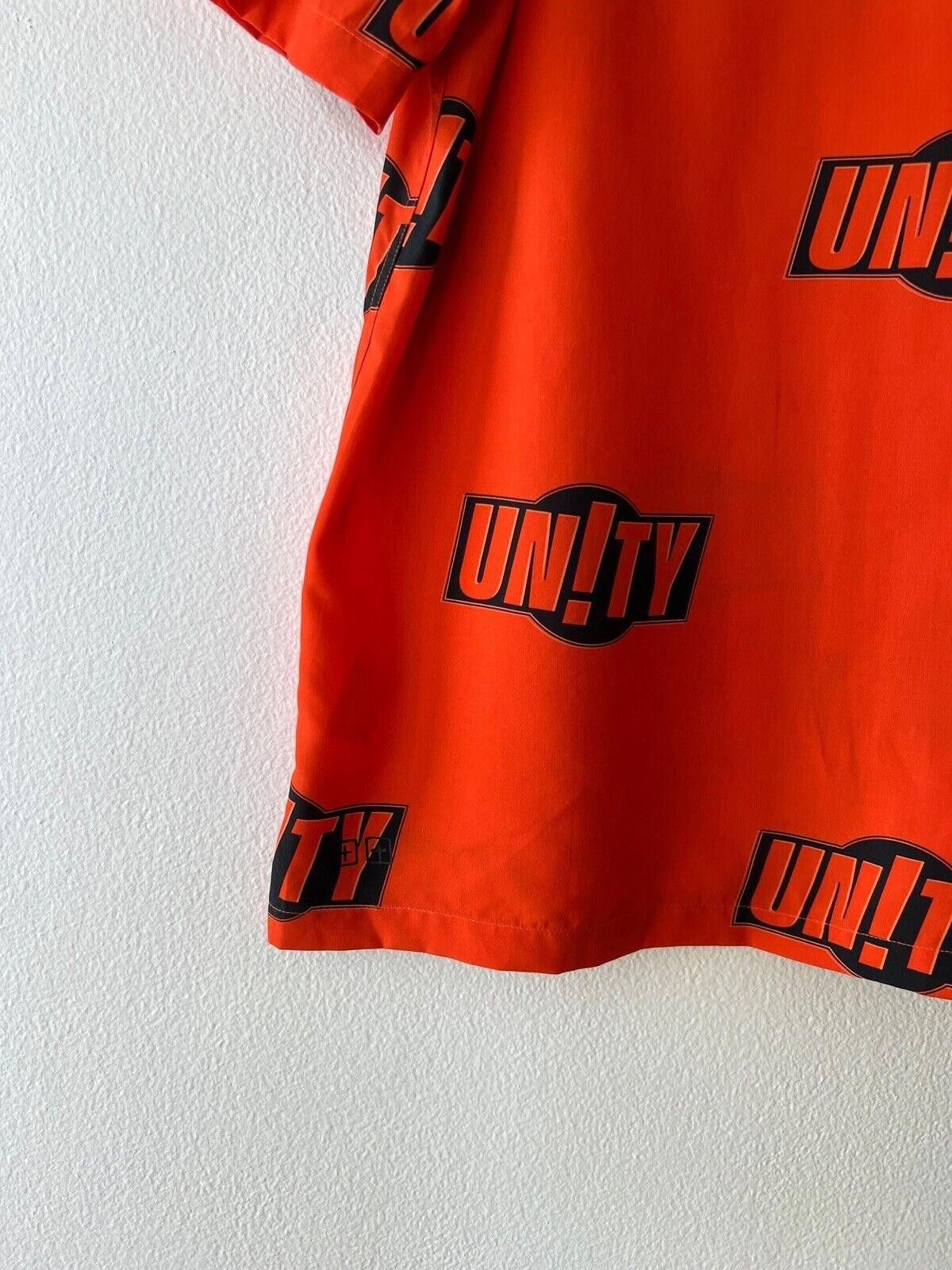 Ksubi new ksubi medium m shirt top resort orange black unity logo Size US M / EU 48-50 / 2 - 4 Thumbnail