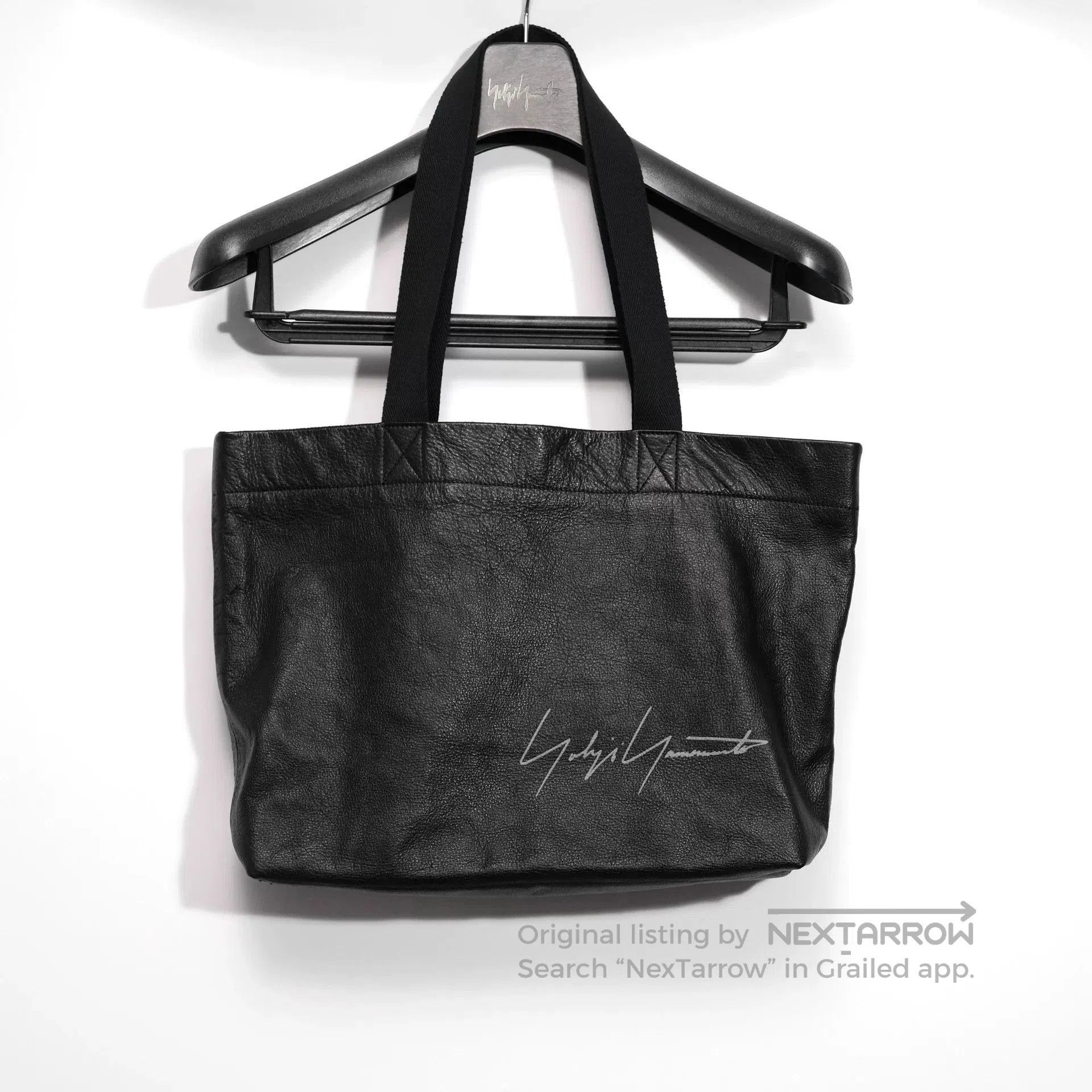 Yohji Yamamoto Yohji Yamamoto Leather Tote Bag 25ss. Size ONE SIZE - 1 Thumbnail
