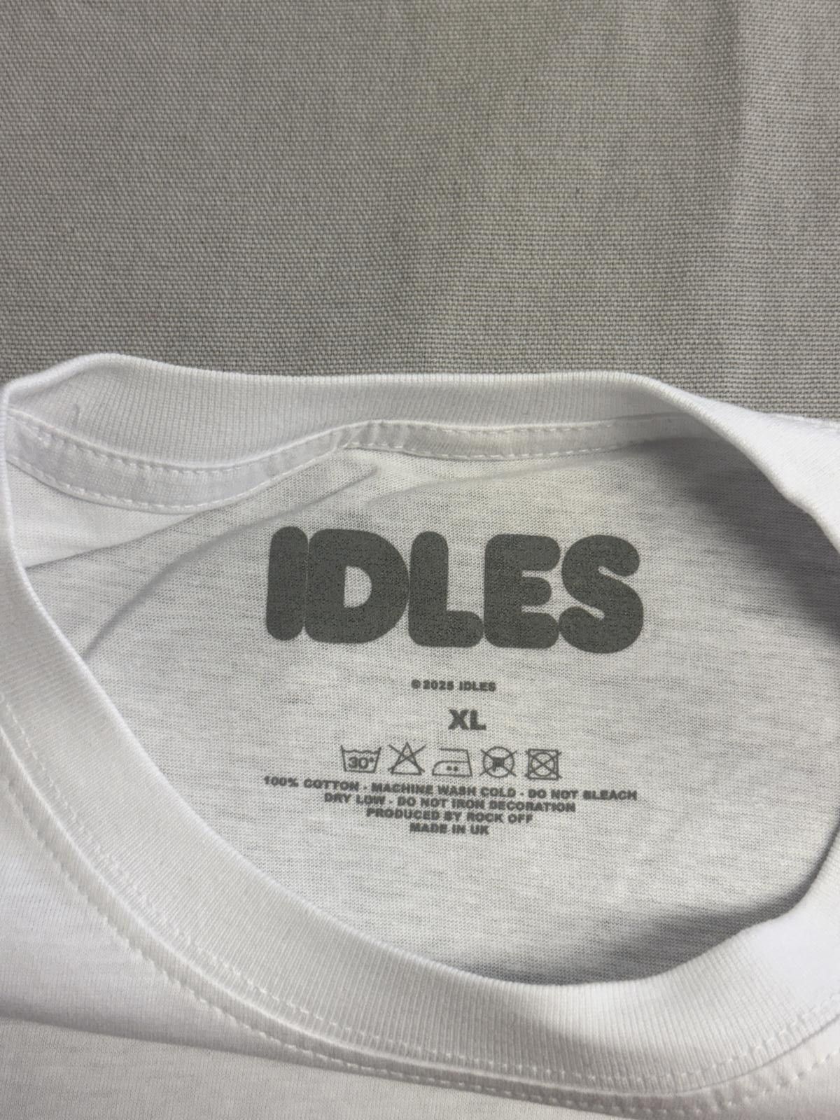 Other Idles Band T-shirt Proper Hardcore Music Pink Teddy Bear -XL Size US XL / EU 56 / 4 - 2 Thumbnail