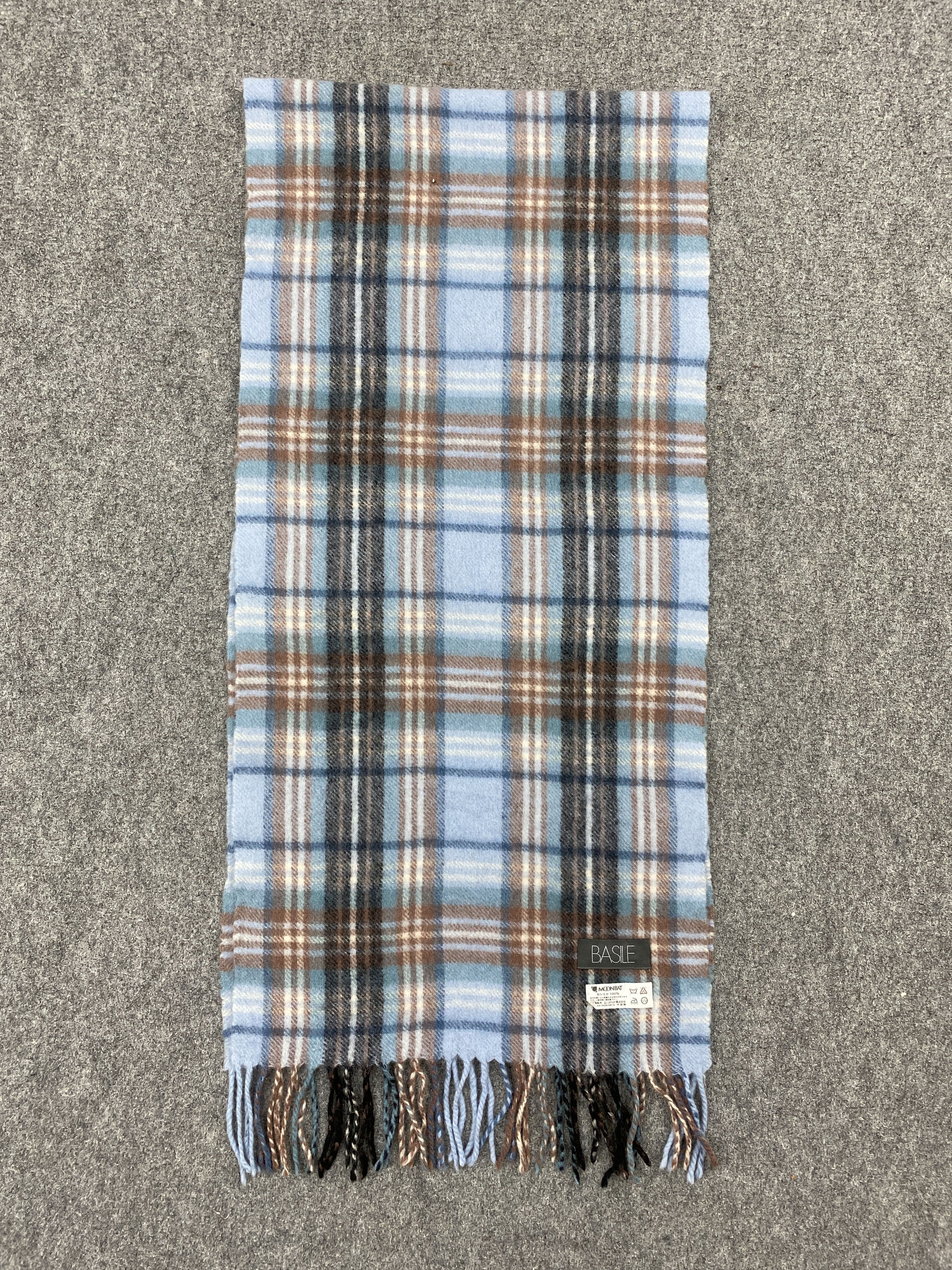 Other Basile Tartan Scarf / Muffler / Neckwear SC0058 Size ONE SIZE - 2 Thumbnail