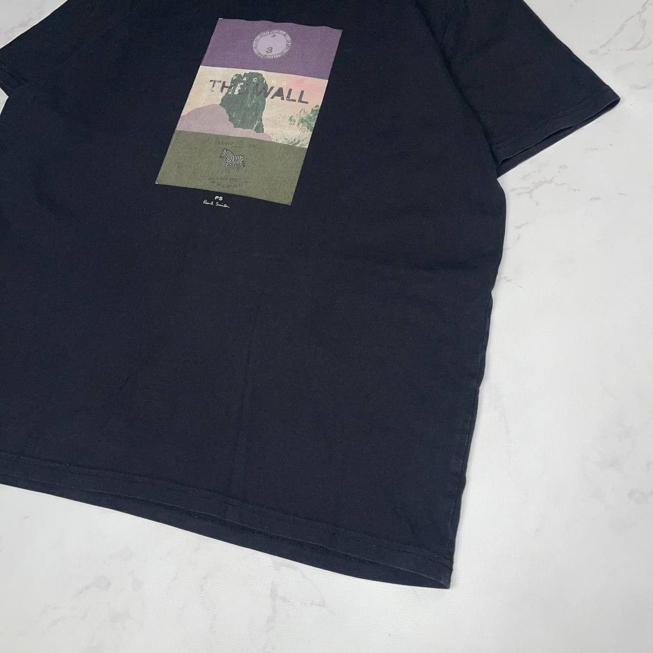 Paul Smith Paul Smith Zebra Print Organic Cotton T-Shirt Tee Black Size US L / EU 52-54 / 3 - 8 Thumbnail