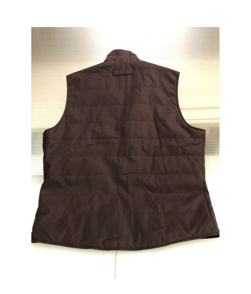 Loro Piana Loro Piana 🇮🇹 maroon cashmere goatskin stormsystem vest NWT Size US XL / EU 56 / 4 - 4 Thumbnail