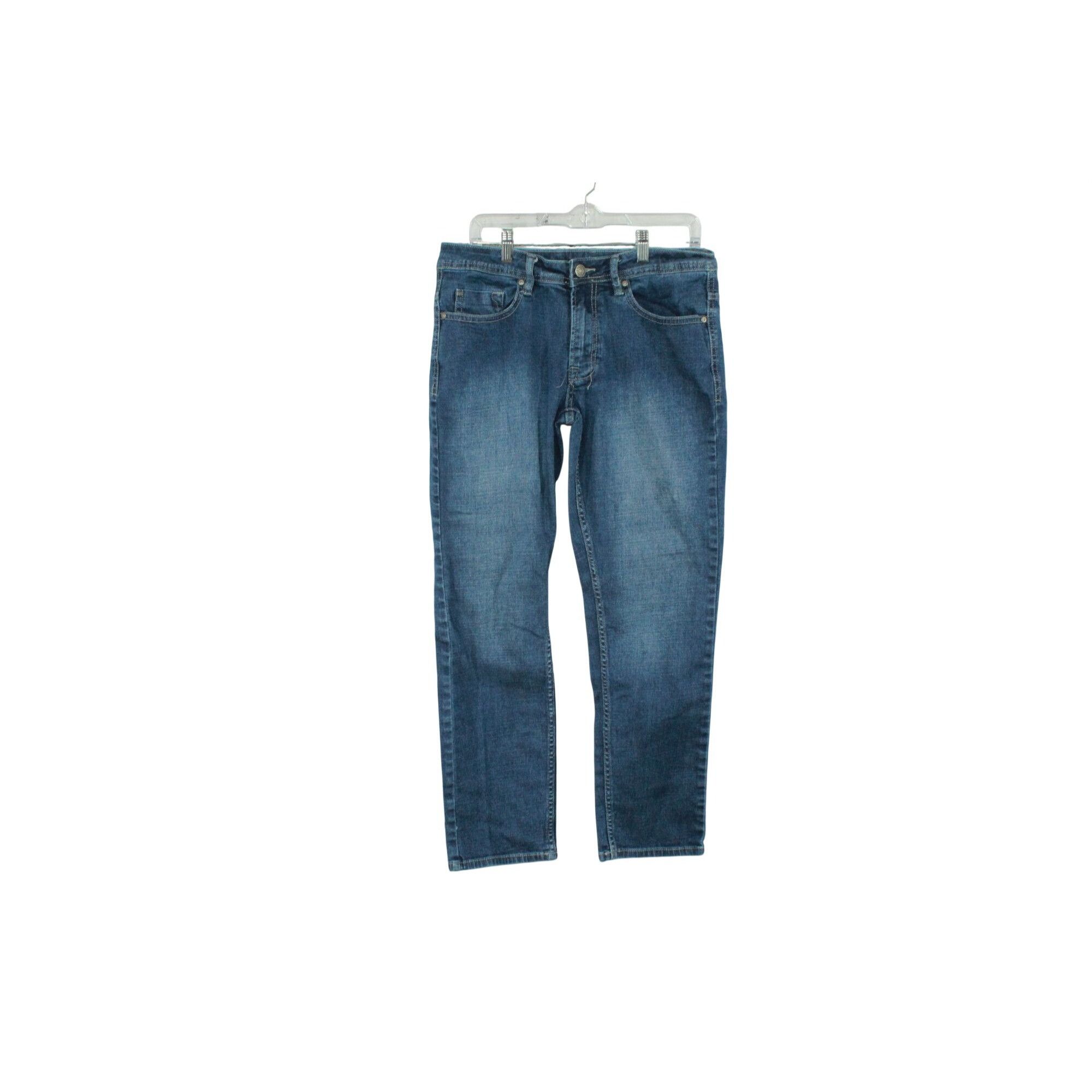 Buffalo David Bitton Buffalo David Bitton Jackson X Straight Blue Jeans 32x30 Size US 32 / EU 48 - 1 Thumbnail