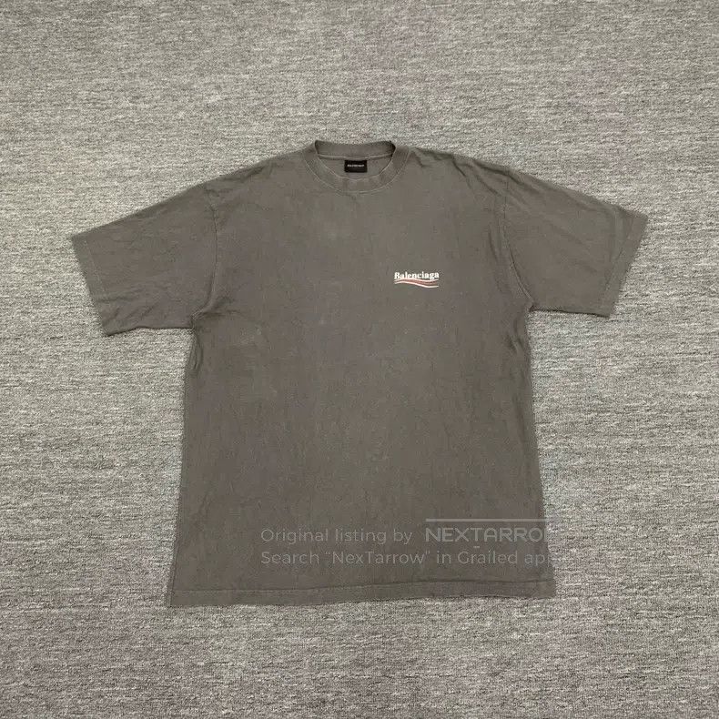 Balenciaga Balenciaga Grey water-washed destroyed distressed Coke sho Size US S / EU 44-46 / 1 - 1 Thumbnail