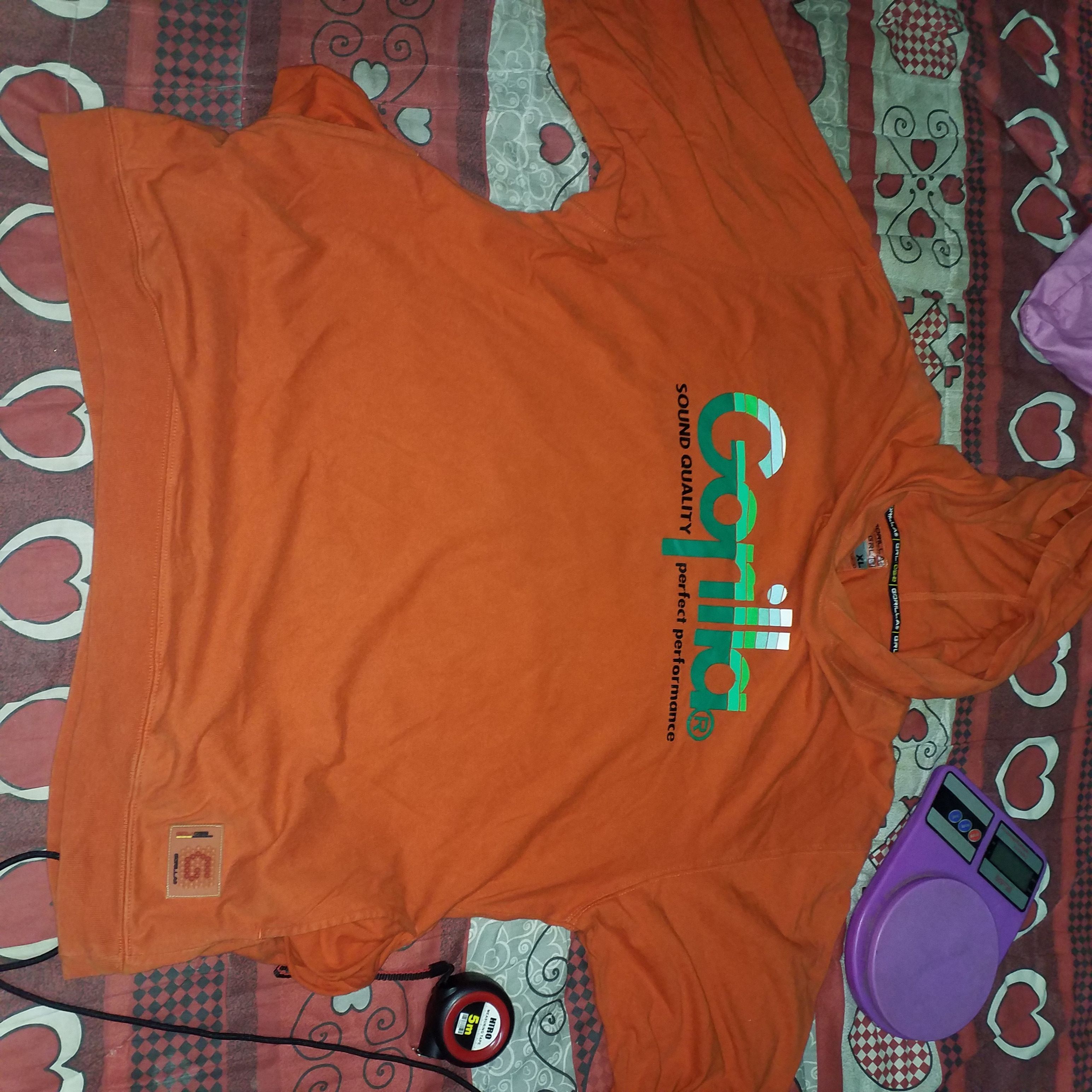 image of Gorilla USA x Vintage Gorilla Sound Quality Perfect Performance in Orange, Men's (Size XL)